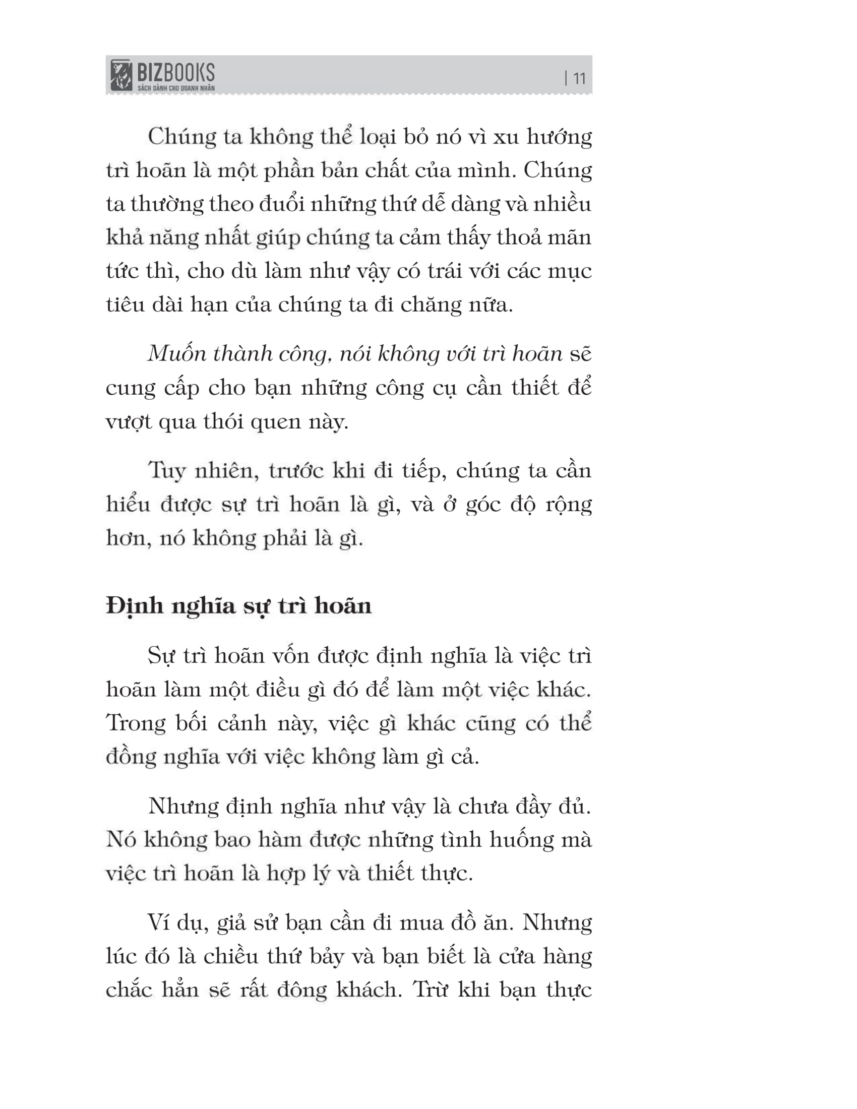 muốn thành công nói không với trì hoãn - 21 nguyên tắc vàng đập tan sự trì hoãn - Ảnh 2
