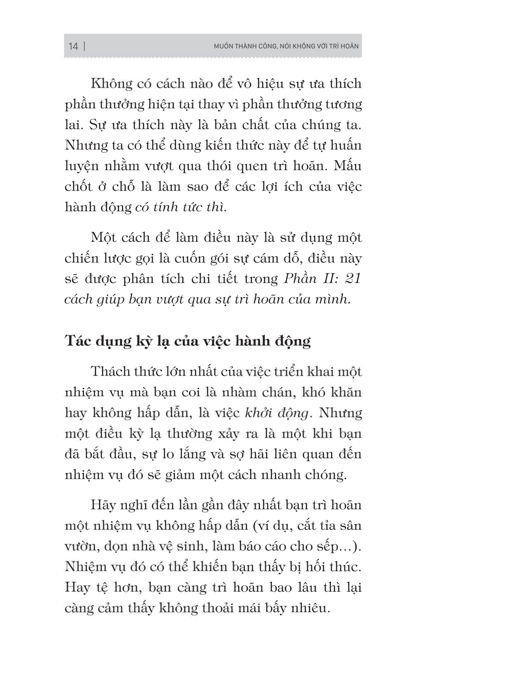 muốn thành công nói không với trì hoãn - 21 nguyên tắc vàng đập tan sự trì hoãn - Ảnh 5