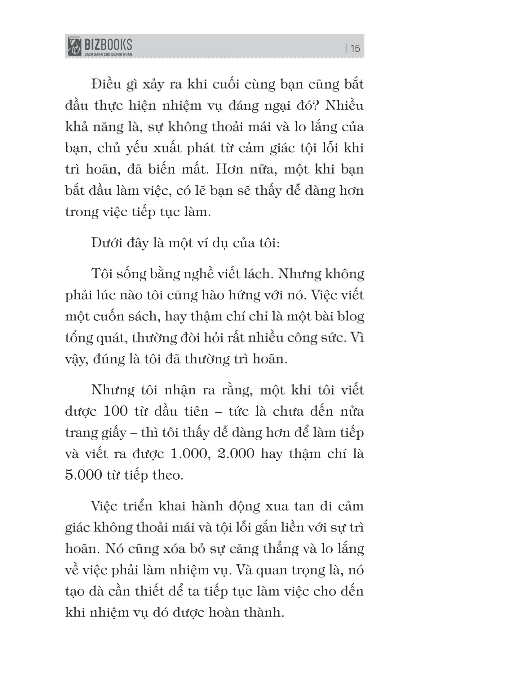 muốn thành công nói không với trì hoãn - 21 nguyên tắc vàng đập tan sự trì hoãn - Ảnh 6