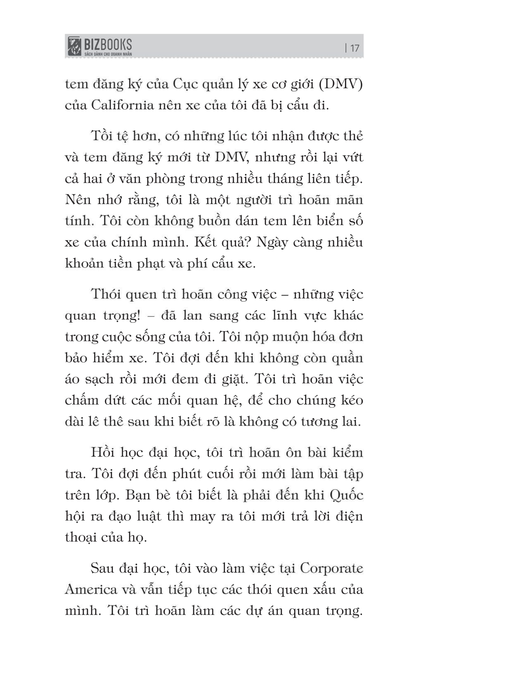 muốn thành công nói không với trì hoãn - 21 nguyên tắc vàng đập tan sự trì hoãn - Ảnh 8