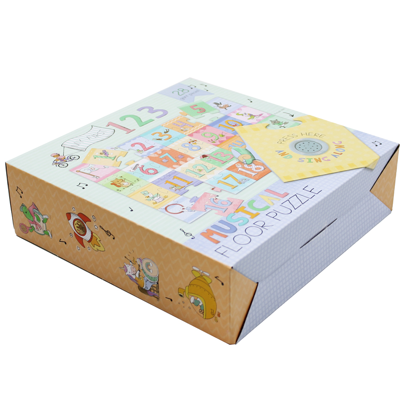 musical floor puzzle - my first 123 (28 giant pieces) - Ảnh 3