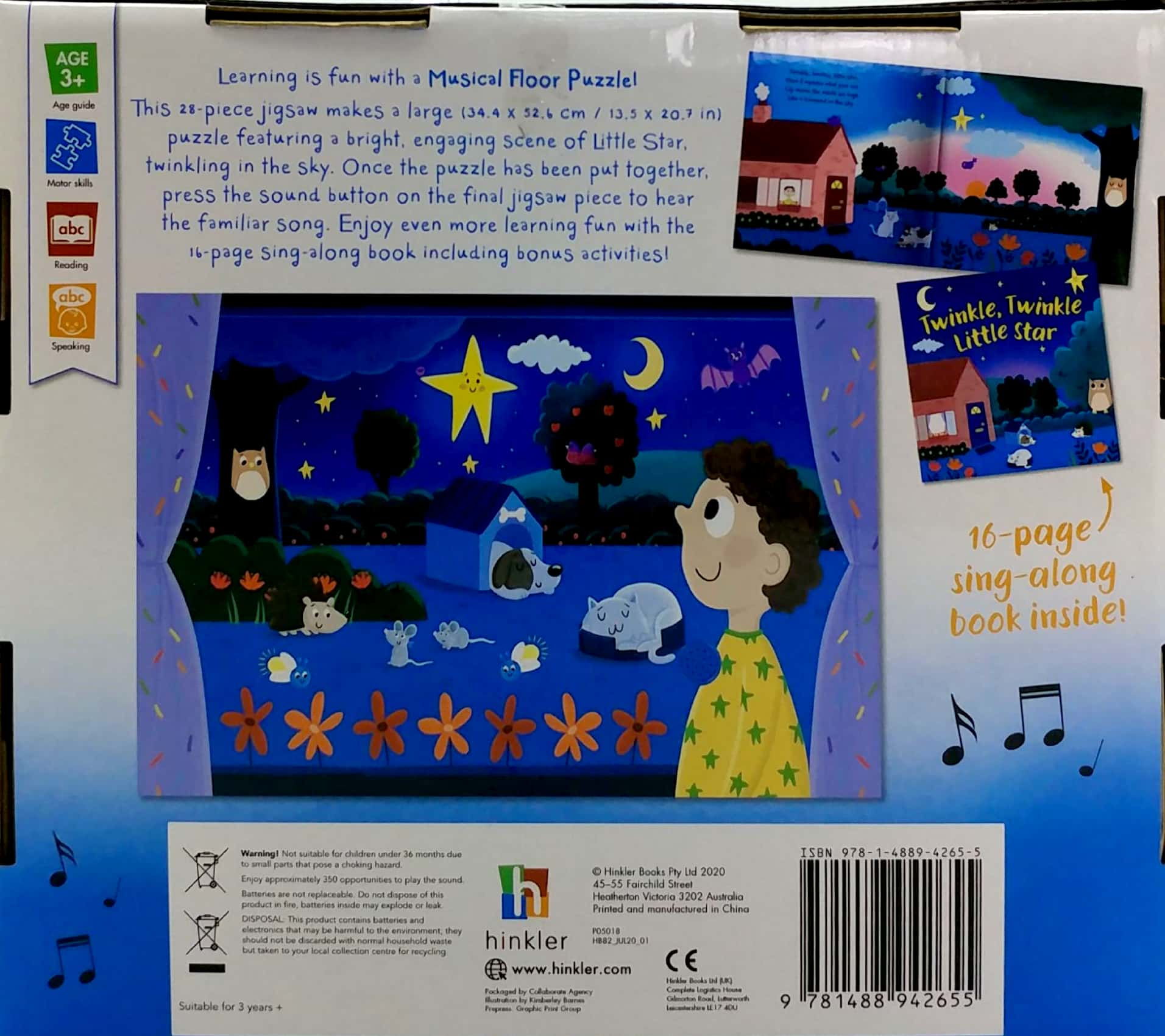 musical floor puzzle: twinkle, twinkle little star - Ảnh 9