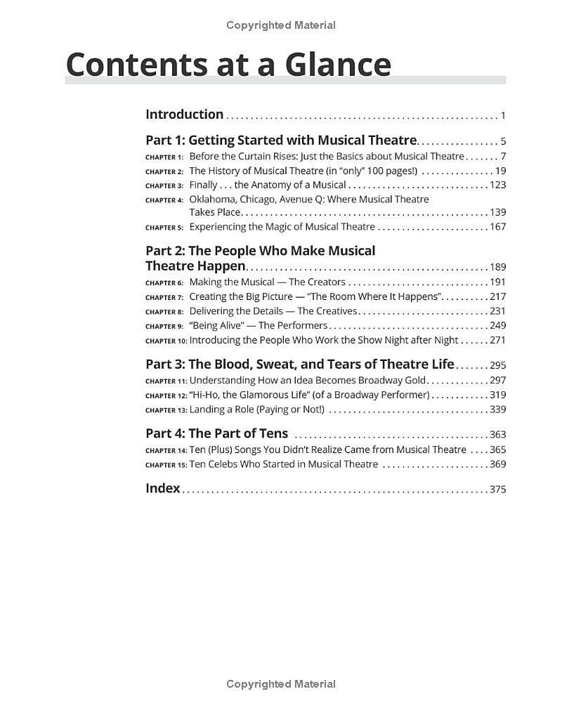 musical theatre for dummies - Ảnh 4