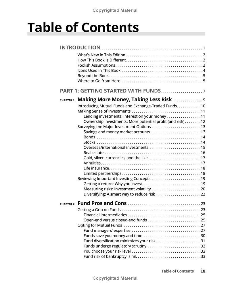 mutual funds for dummies 8th edition - Ảnh 19