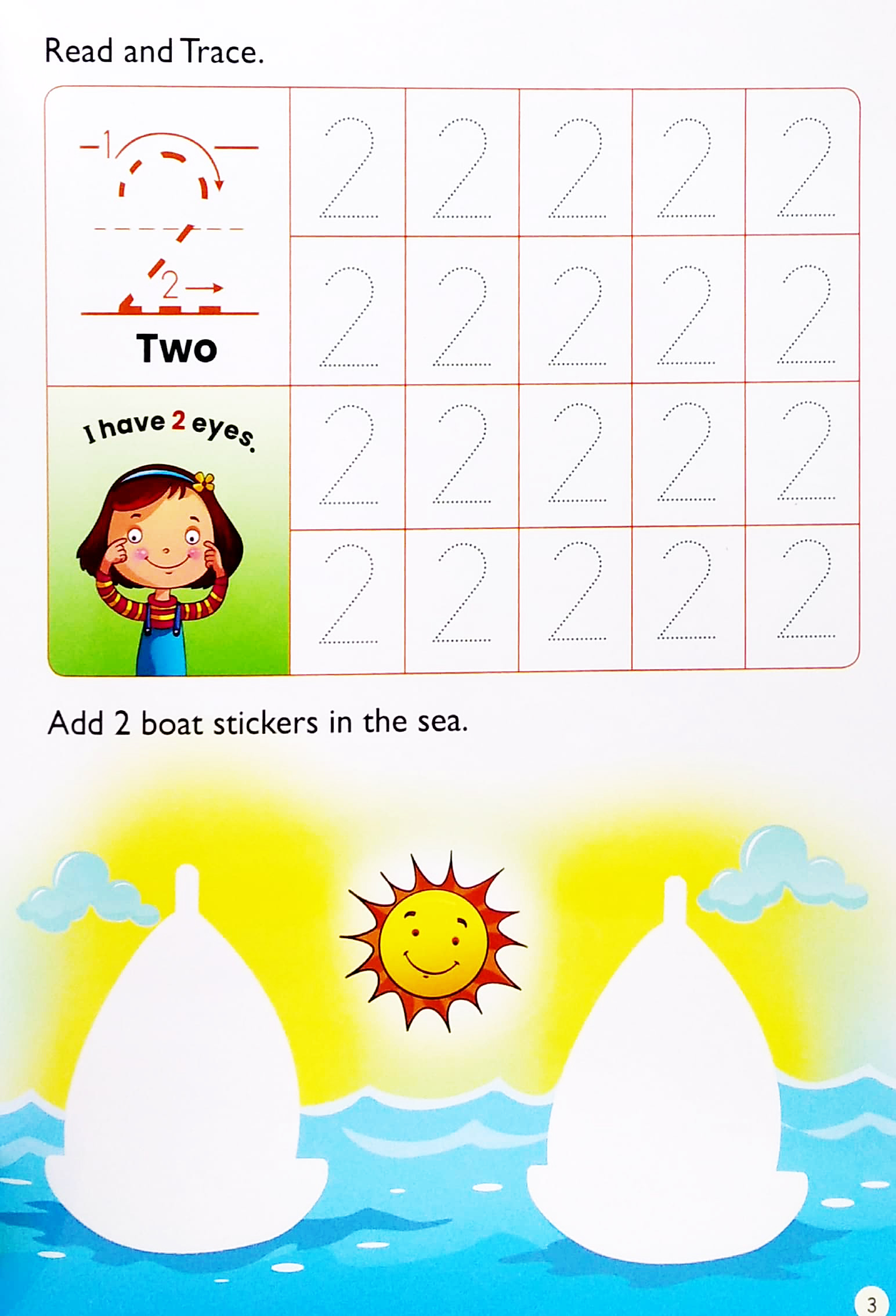 my 123 stickers & writing book - Ảnh 4