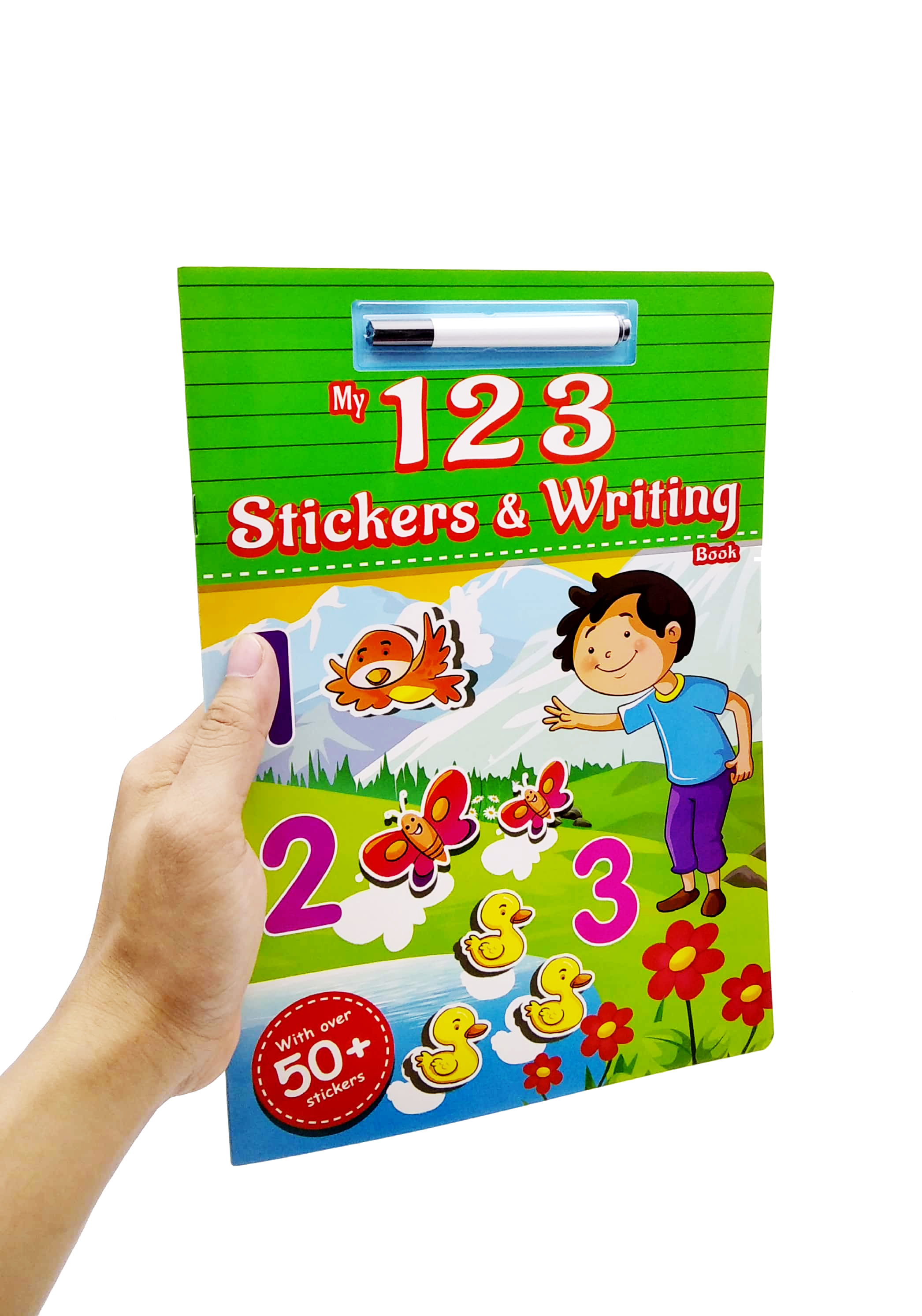 my 123 stickers & writing book - Ảnh 7