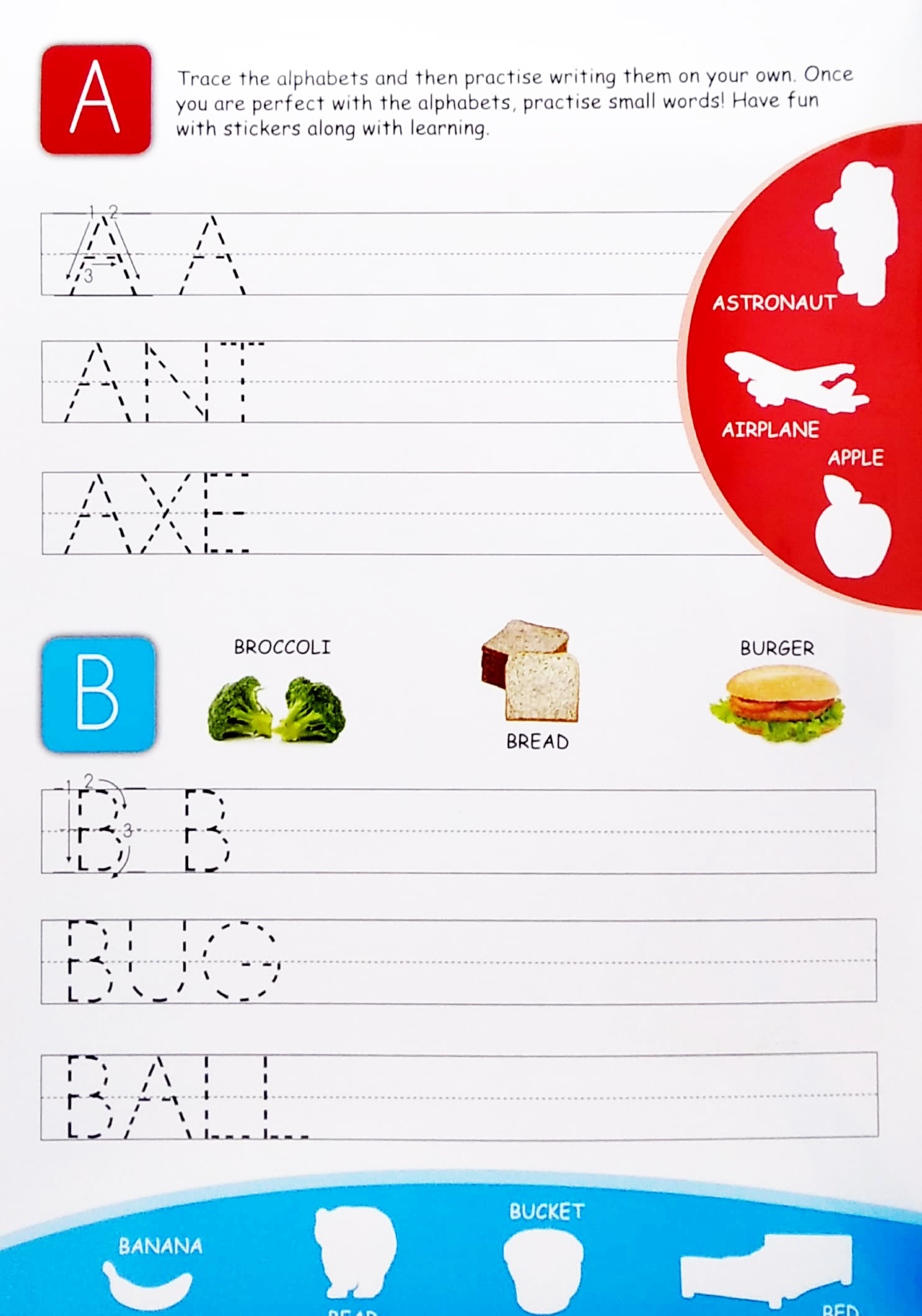my abc stickers & writing book - Ảnh 3