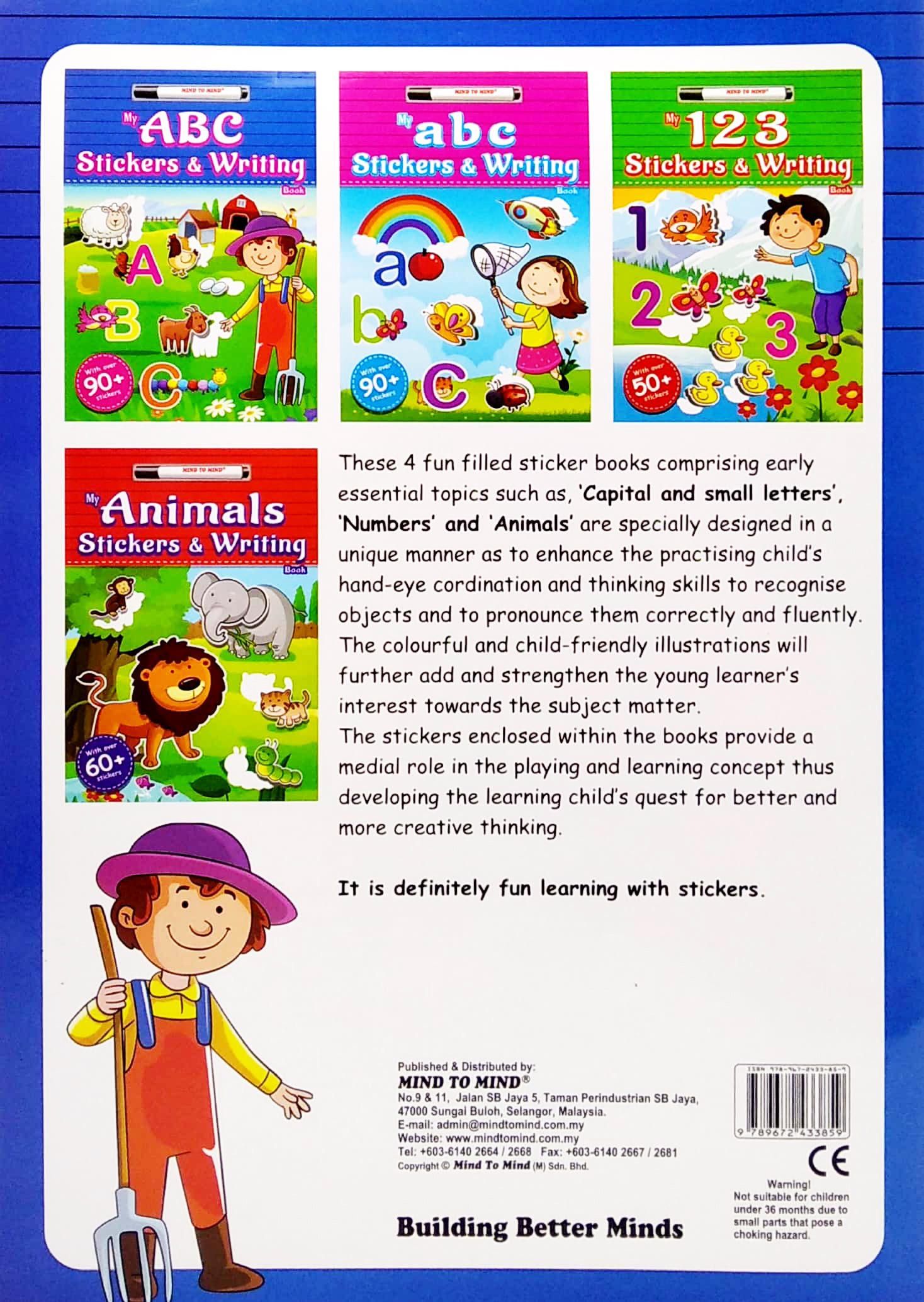 my abc stickers & writing book - Ảnh 6