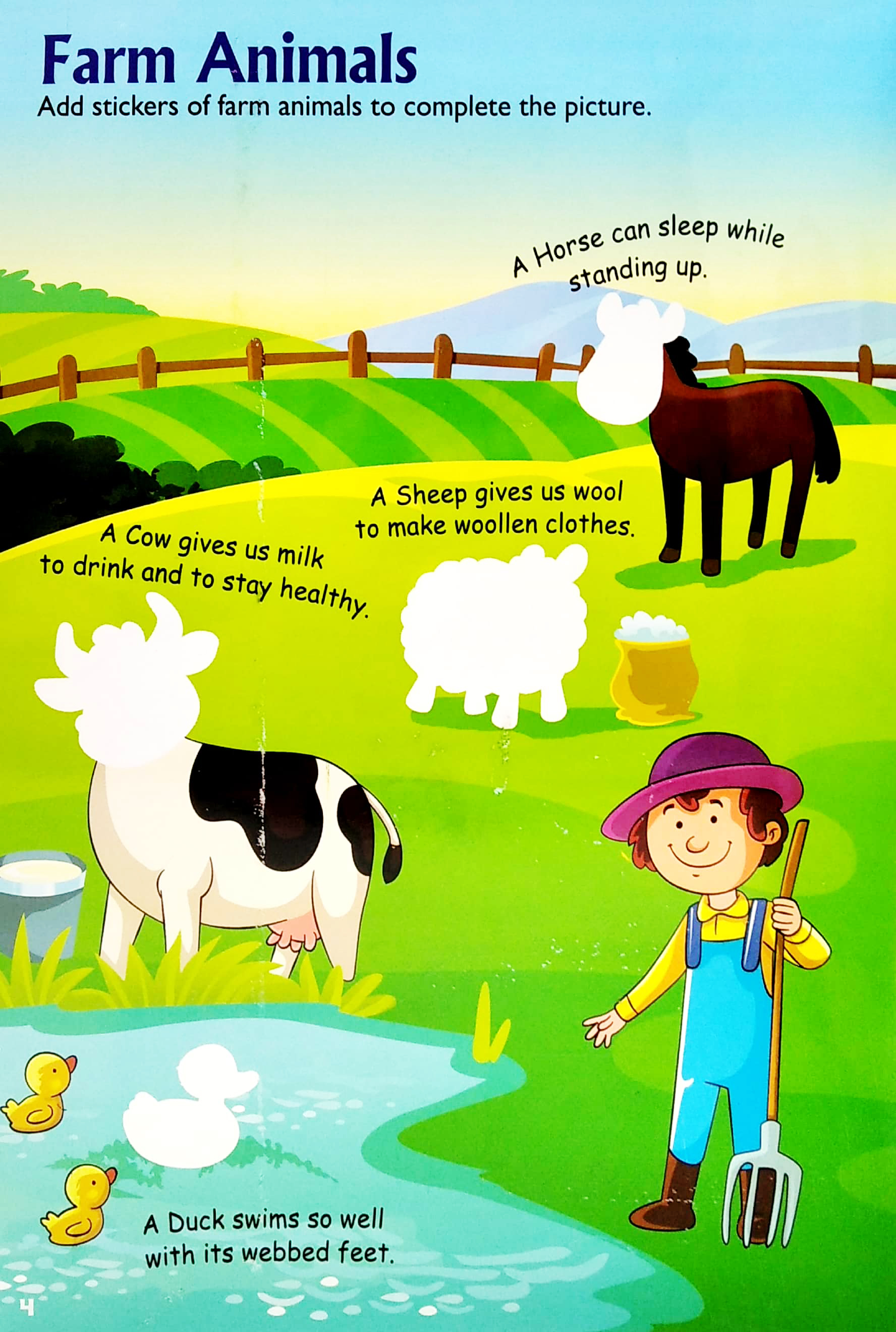 my animals stickers & writing book - Ảnh 5