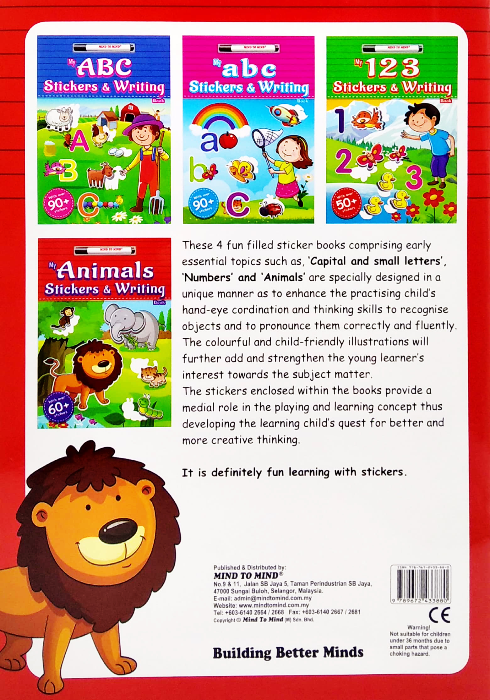 my animals stickers & writing book - Ảnh 6