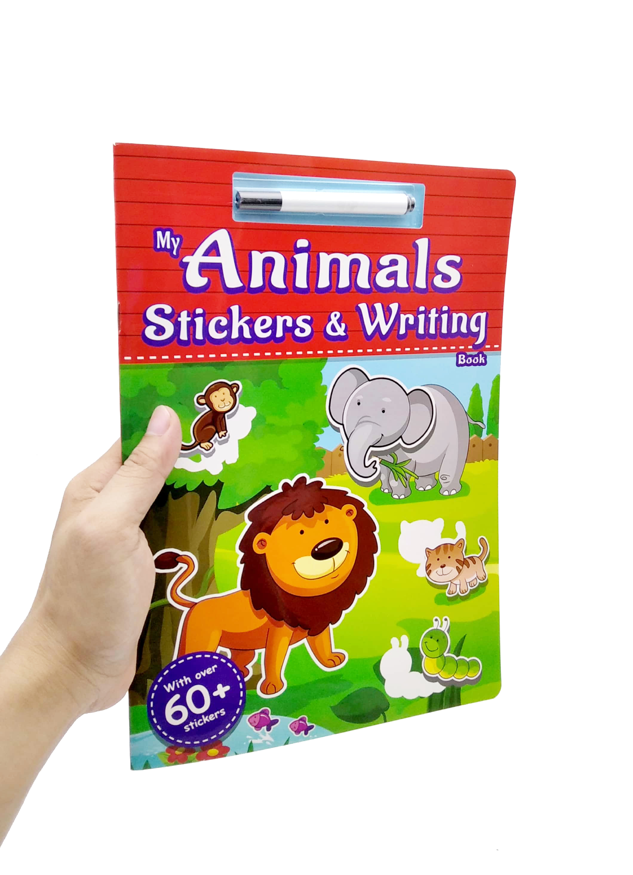 my animals stickers & writing book - Ảnh 7