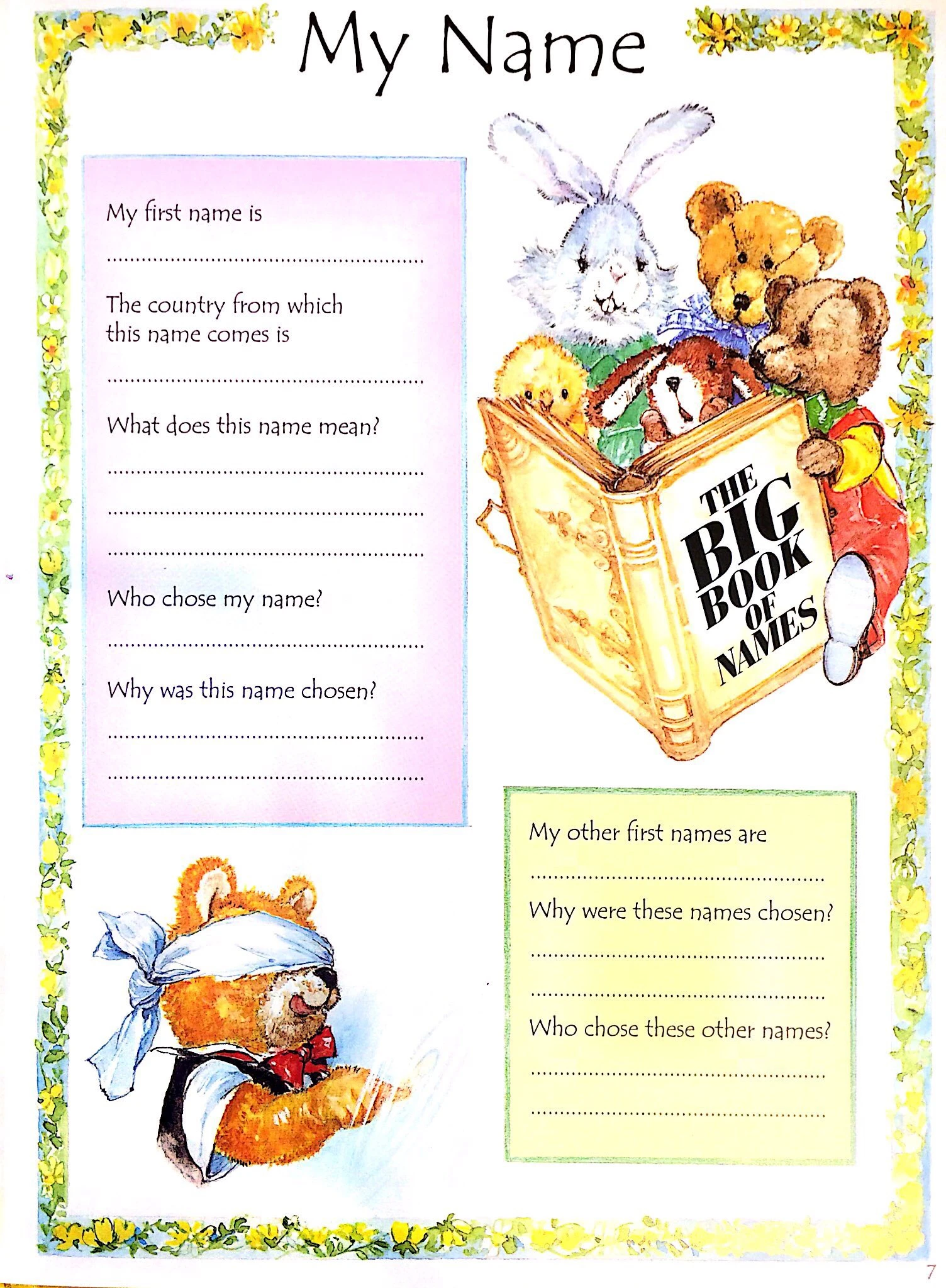 my baby book - a first five year diary (baby record book) - Ảnh 7