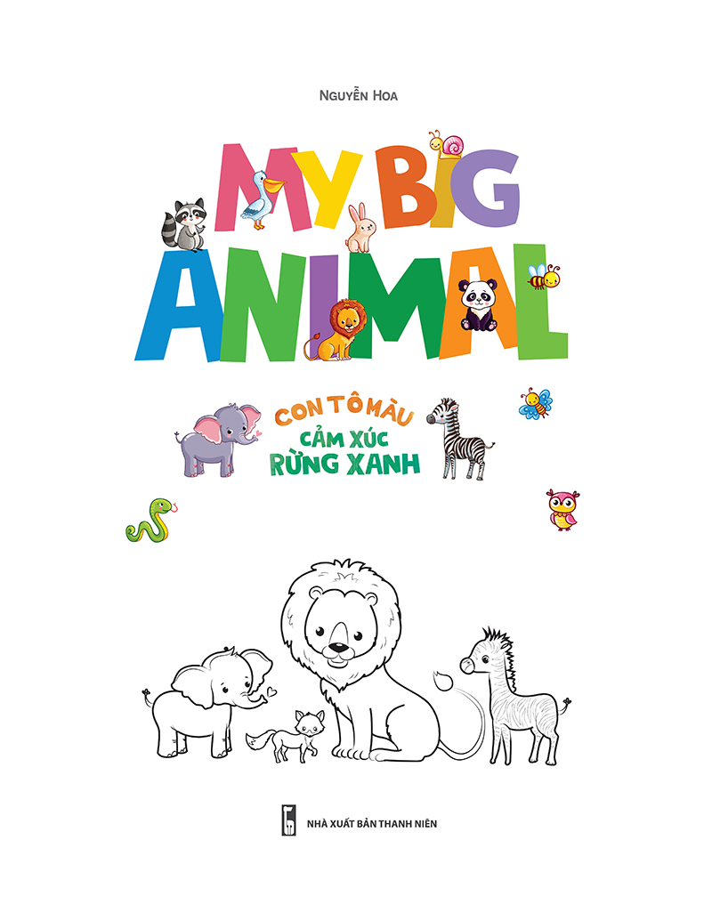my big animal - con tô màu cảm xúc rừng xanh - Ảnh 3
