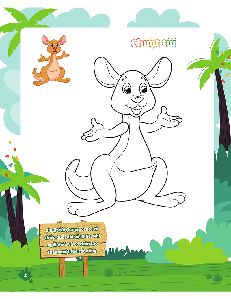 my big animal - con tô màu cảm xúc rừng xanh - Ảnh 4