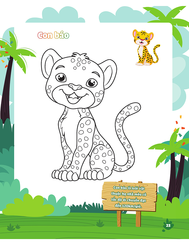 my big animal - con tô màu cảm xúc rừng xanh - Ảnh 6