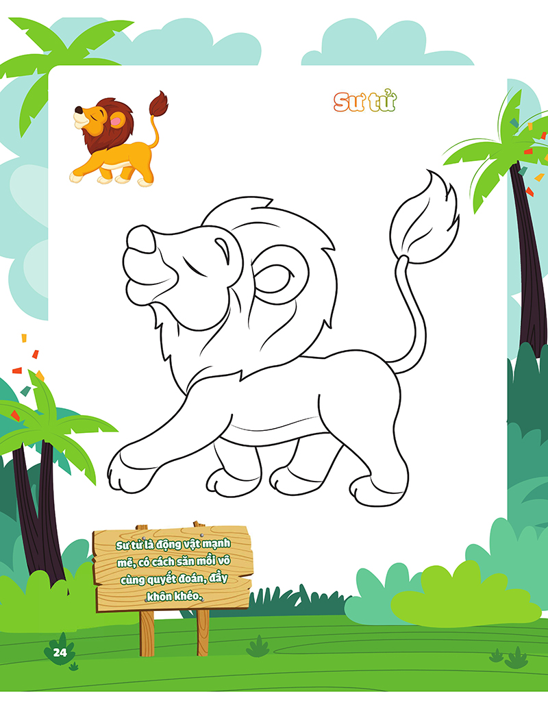 my big animal - con tô màu cảm xúc rừng xanh - Ảnh 7