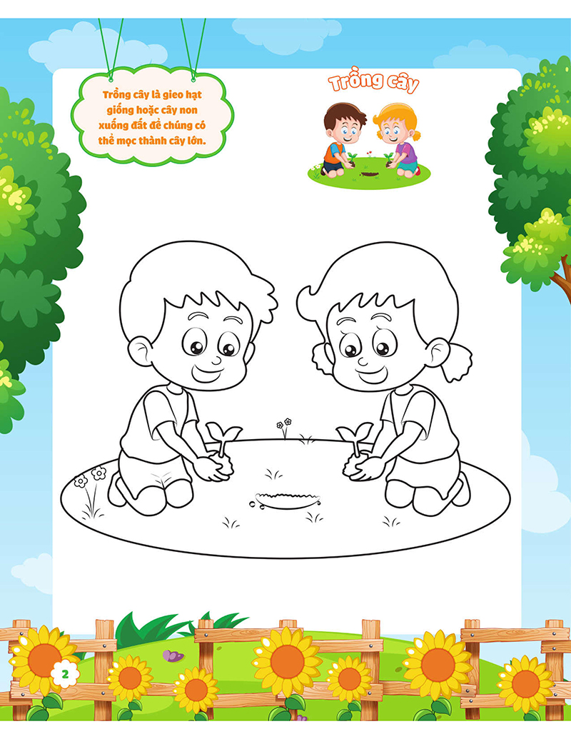 my big garden - con tô màu cảm xúc khu vườn - Ảnh 3