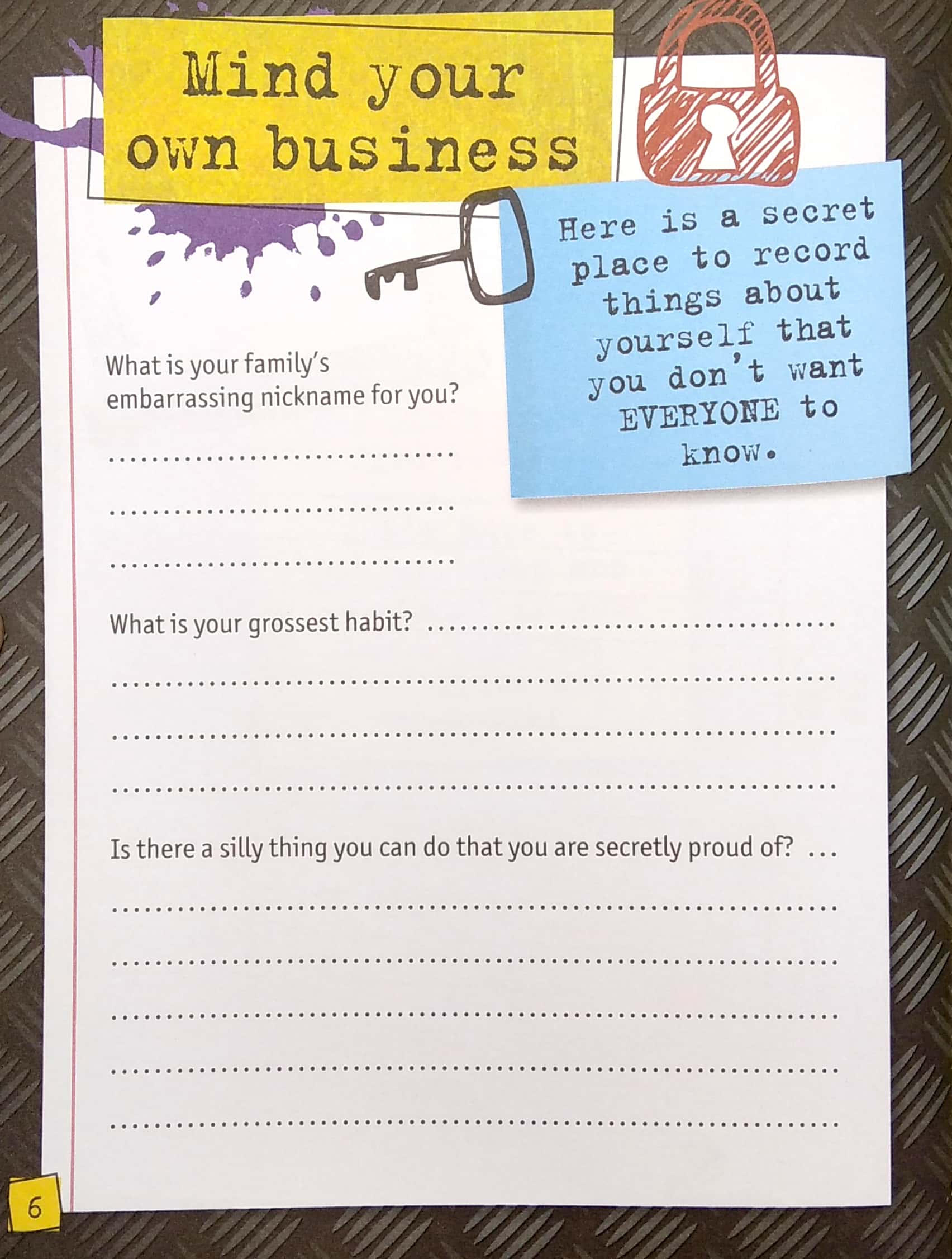 my book of secret stuff - Ảnh 6