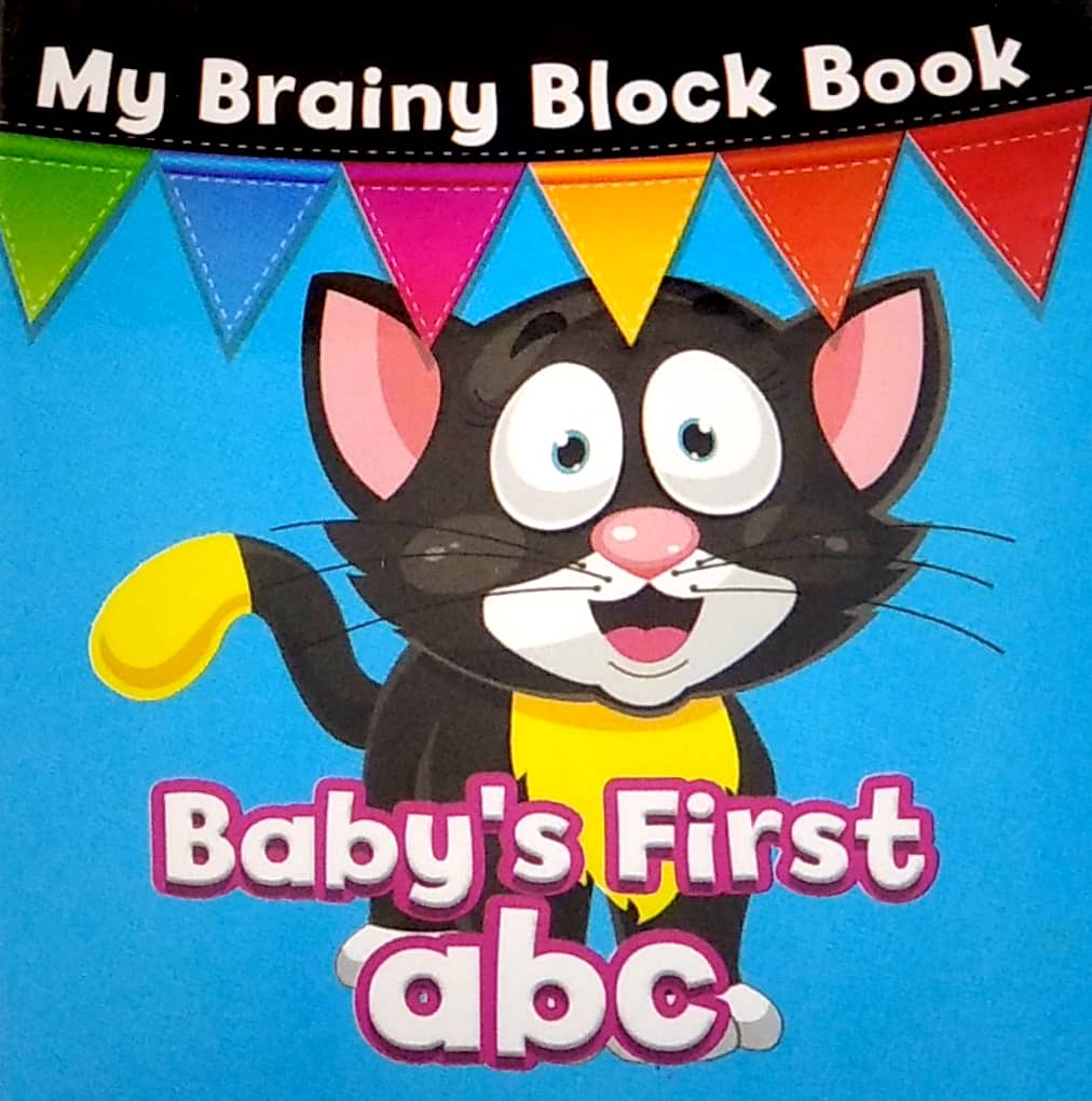my brainy block books: baby's first abc - Ảnh 2