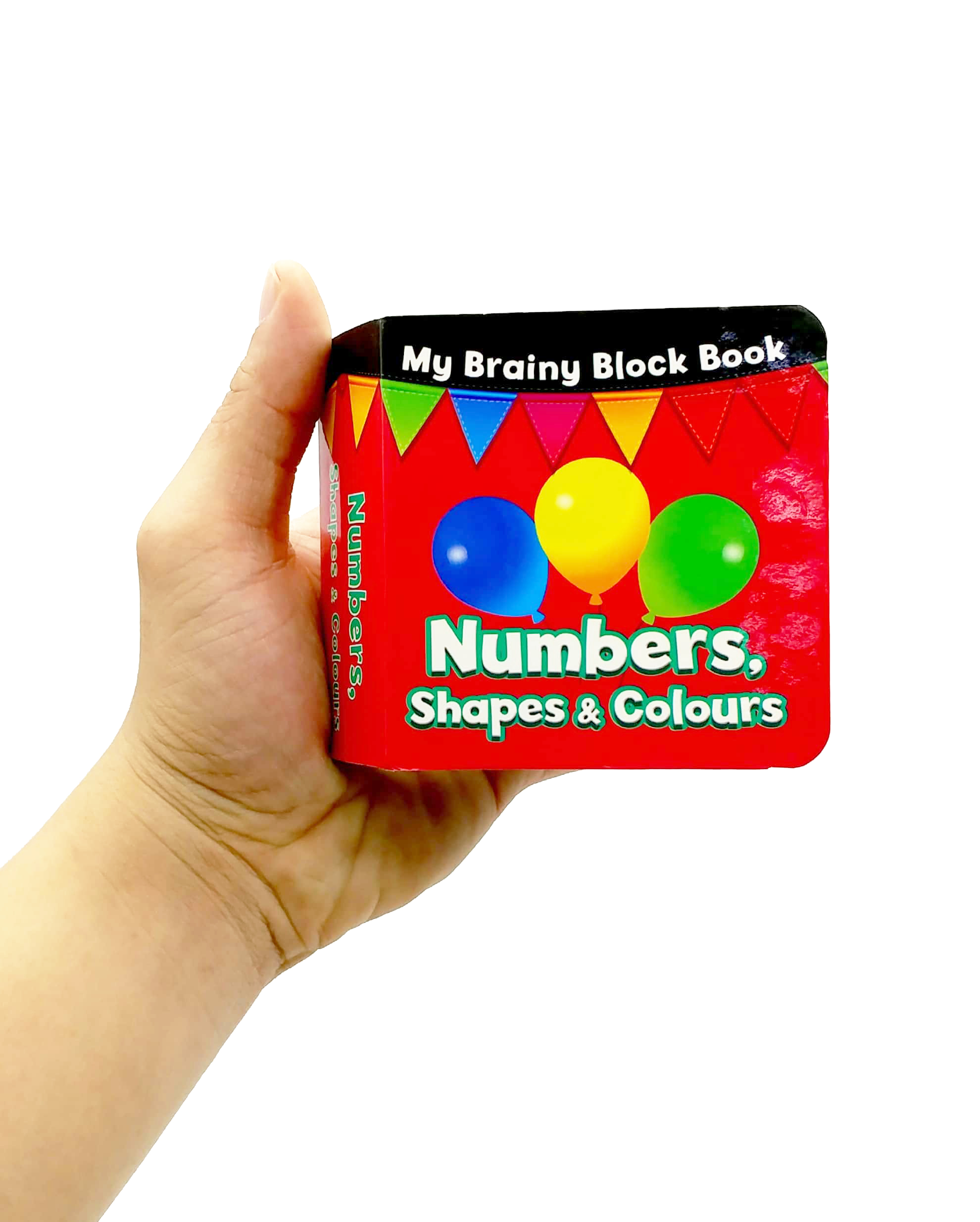 my brainy block books: numbers , shapes & colours - Ảnh 7