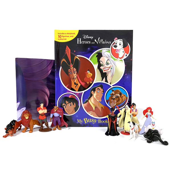 my busy books: disney heroes and villains - Ảnh 2