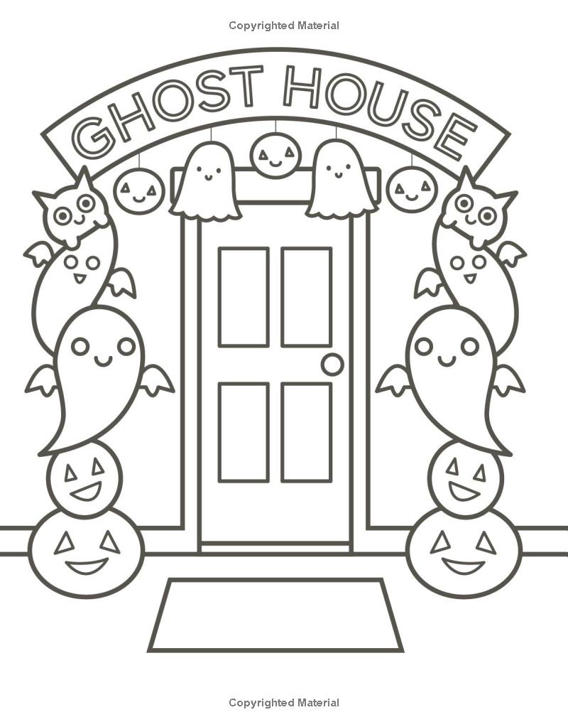 my busy halloween coloring book - Ảnh 7