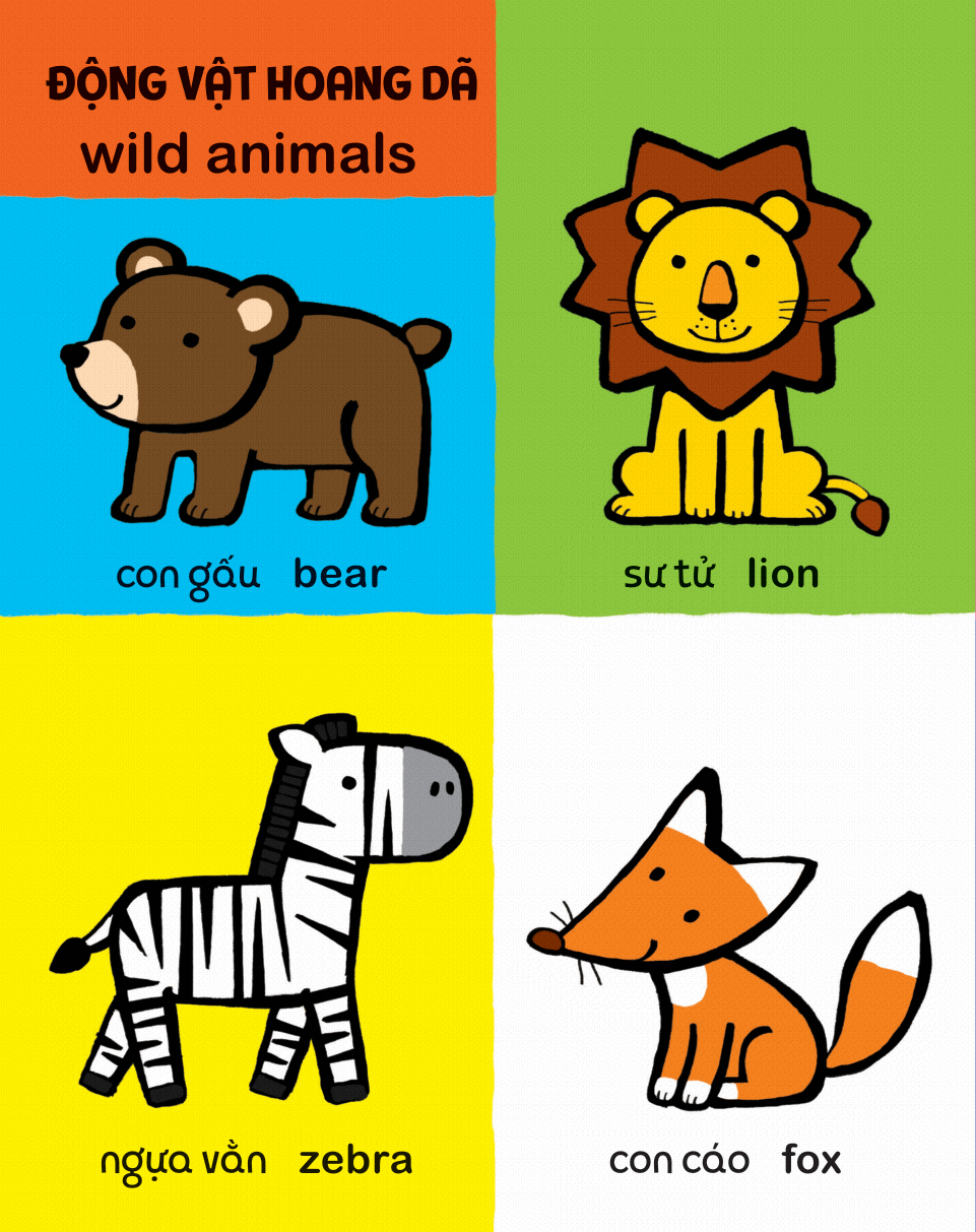 my first 100 animals - thế giới động vật - bìa cứng - Ảnh 3