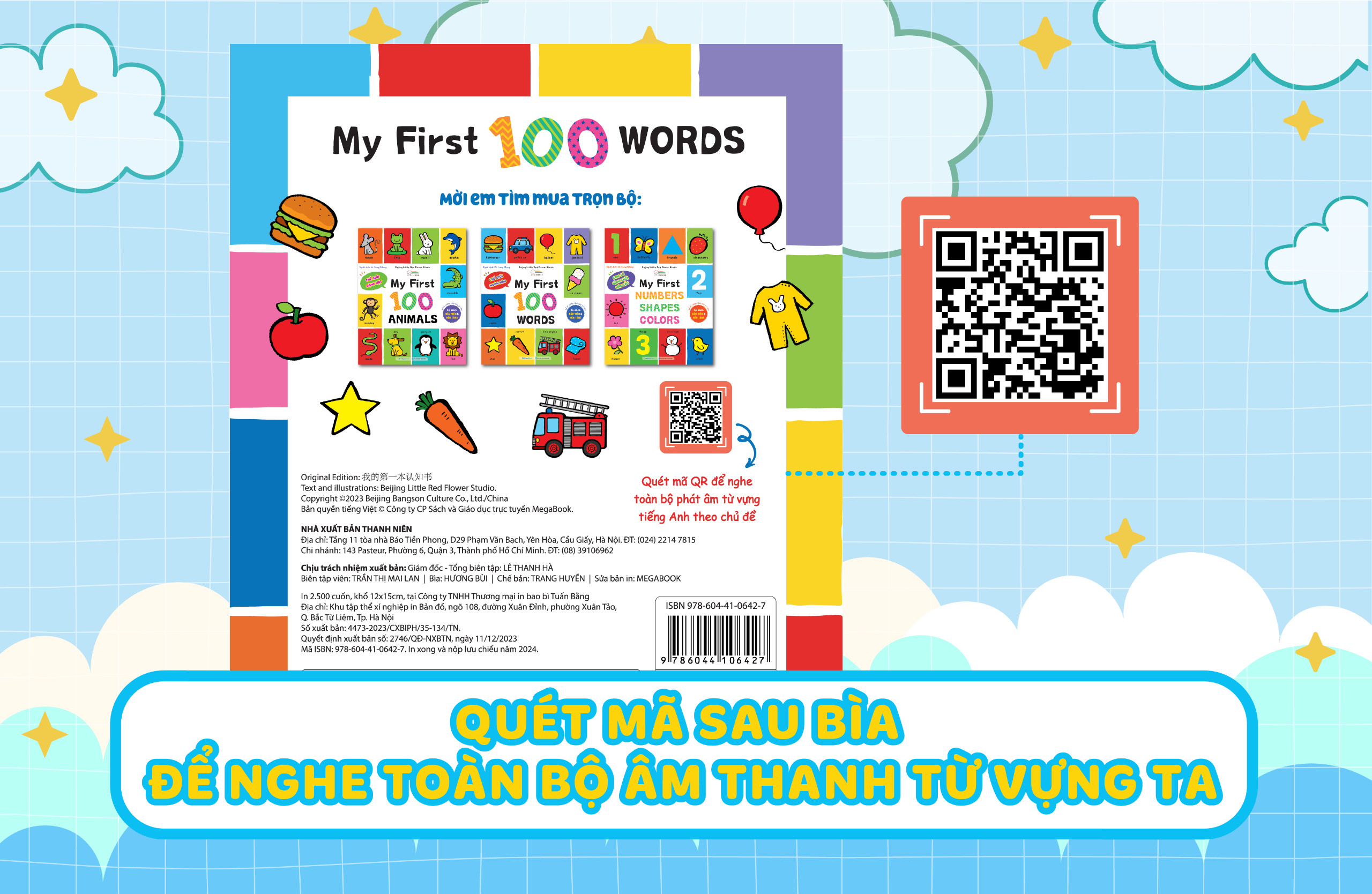 my first 100 words - thế giới muôn màu - bìa cứng - Ảnh 6