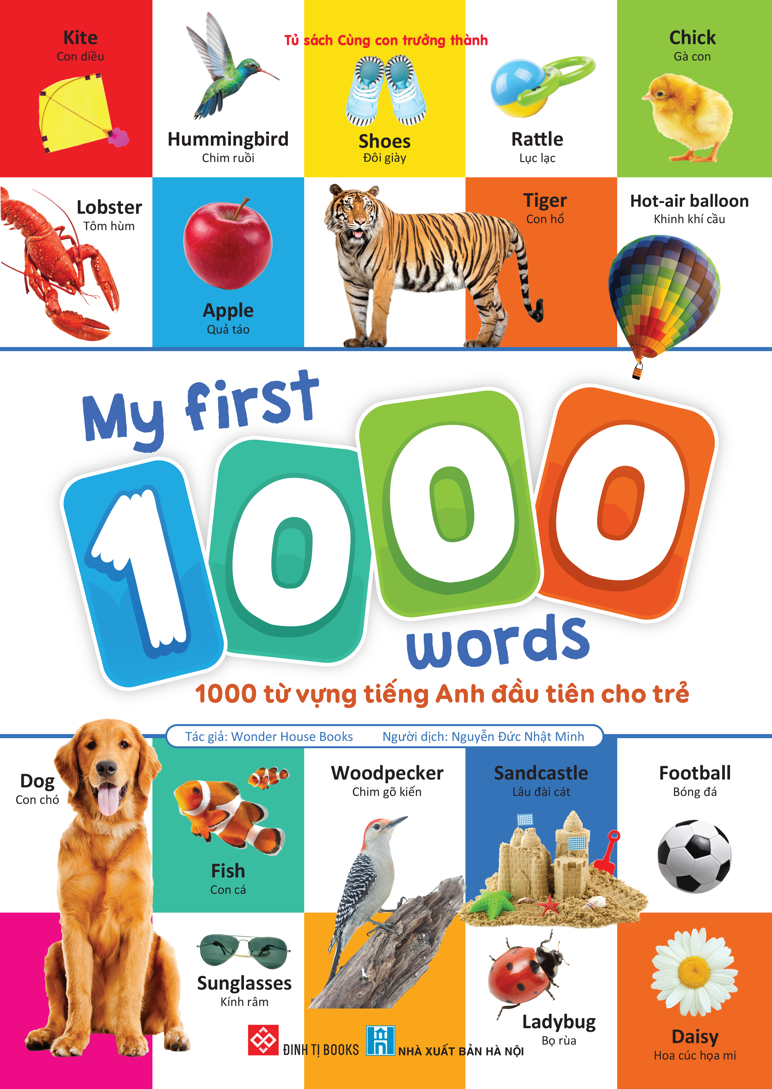 my first 1000 words - 1000 từ vựng tiếng anh đầu tiên cho trẻ - bìa cứng - Ảnh 2