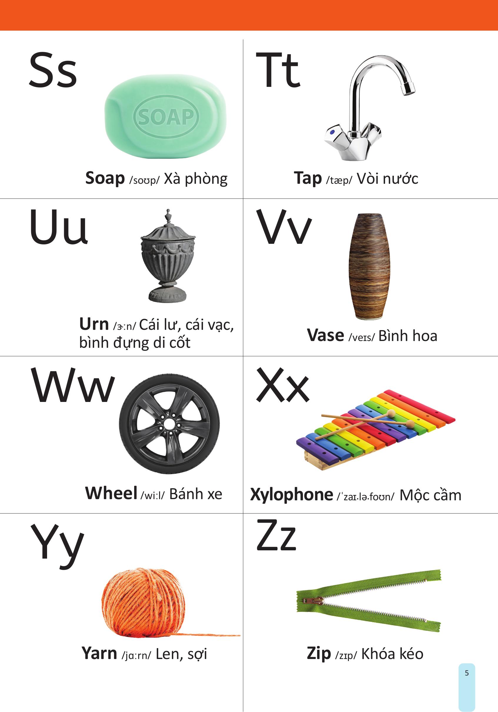 my first 1000 words - 1000 từ vựng tiếng anh đầu tiên cho trẻ - bìa cứng - Ảnh 6