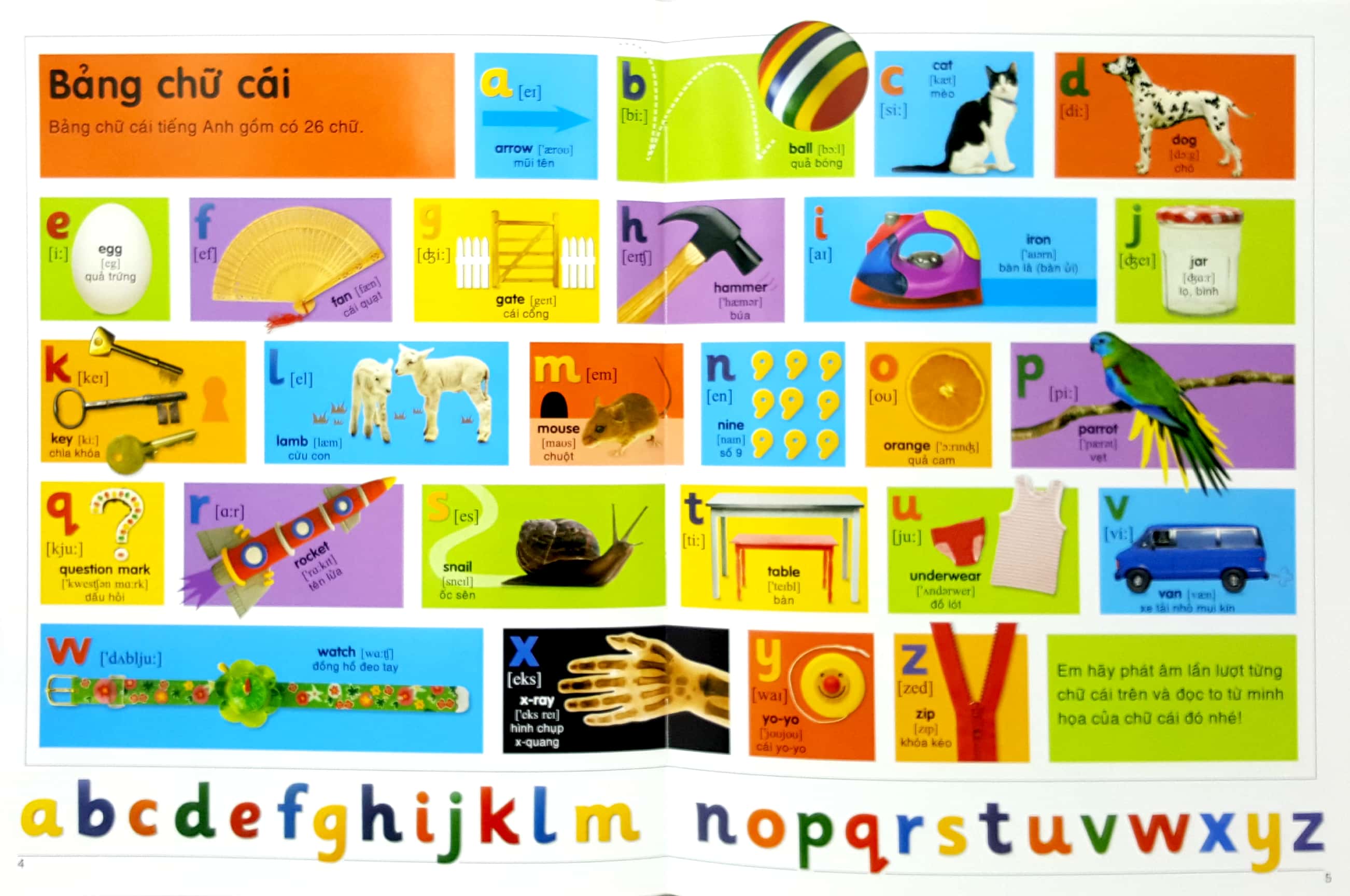 my first abc book - new edition - Ảnh 4
