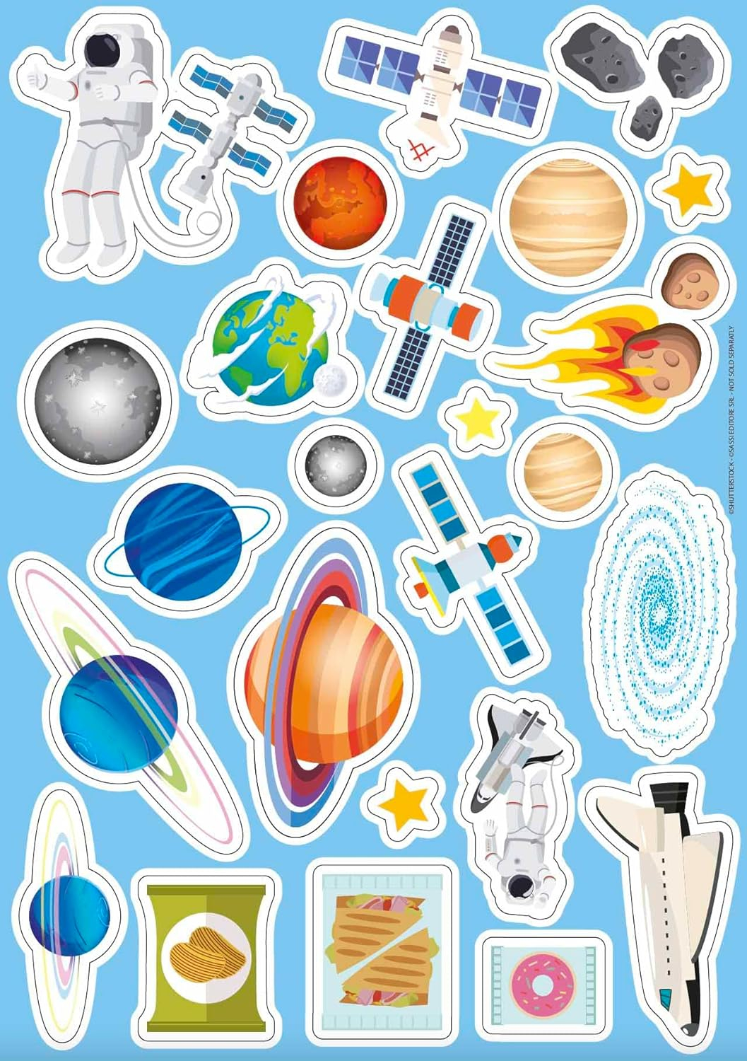 my first activites arts and crafts - space - Ảnh 11