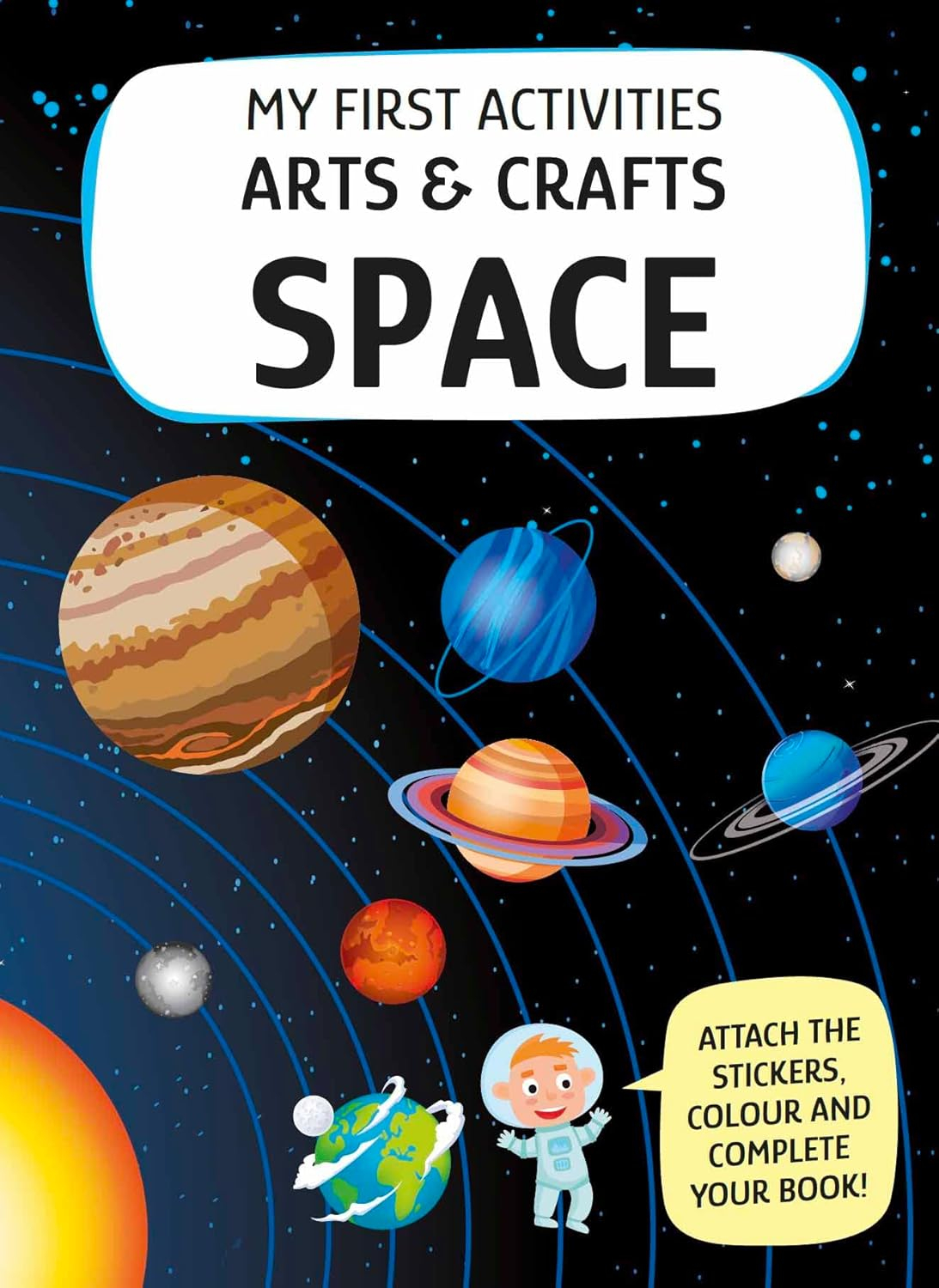 my first activites arts and crafts - space - Ảnh 3