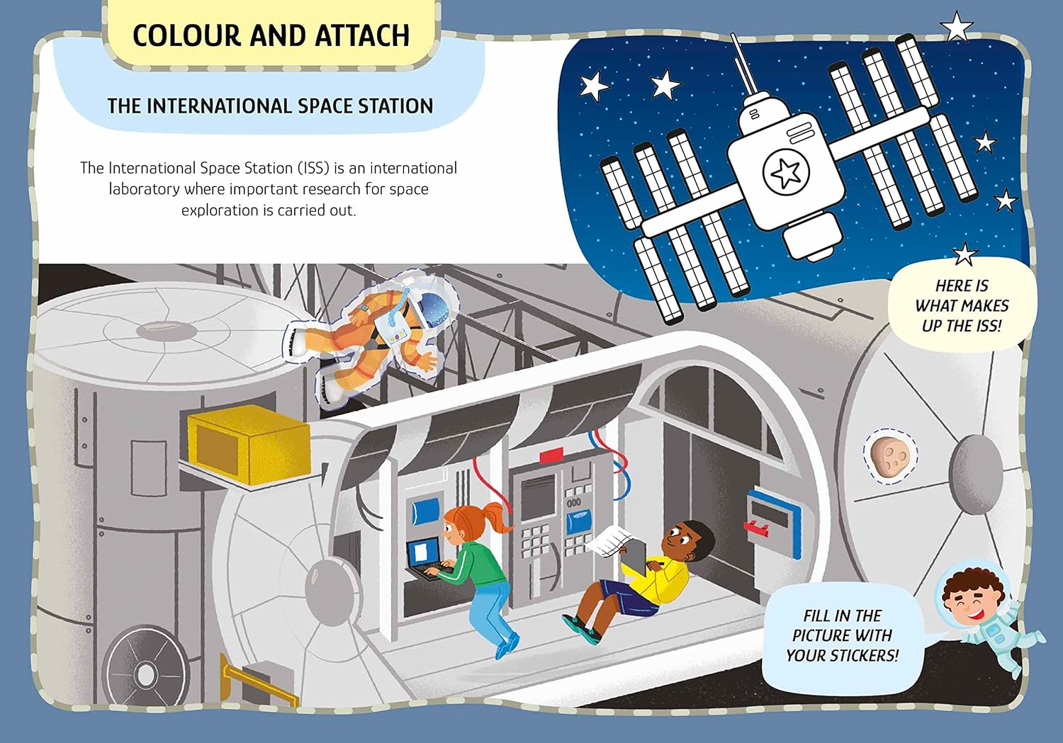 my first activites arts and crafts - space - Ảnh 6