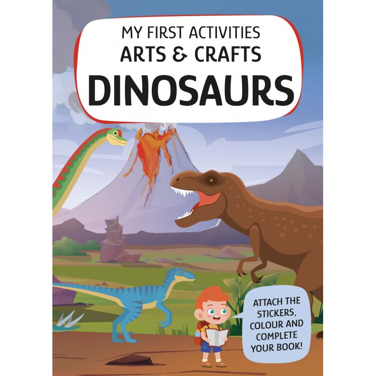 my first activities arts and crafts - dinosaurs - Ảnh 3