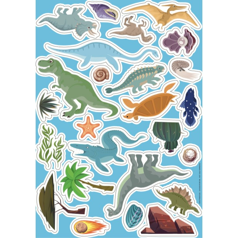 my first activities arts and crafts - dinosaurs - Ảnh 6