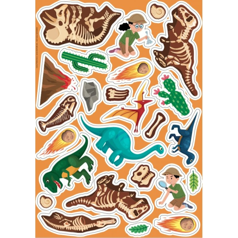 my first activities arts and crafts - dinosaurs - Ảnh 8