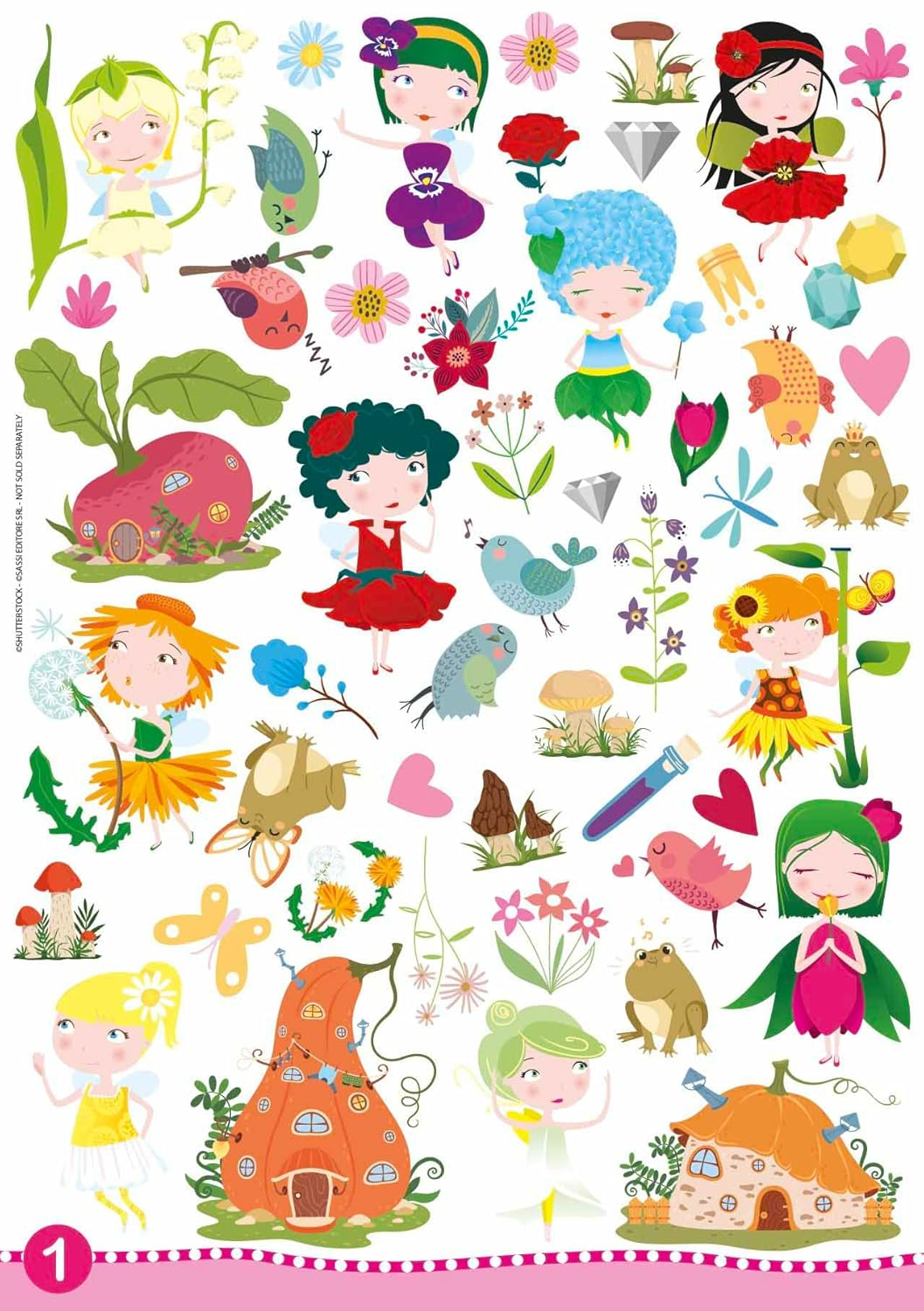 my first activities arts and crafts - fairies - Ảnh 16