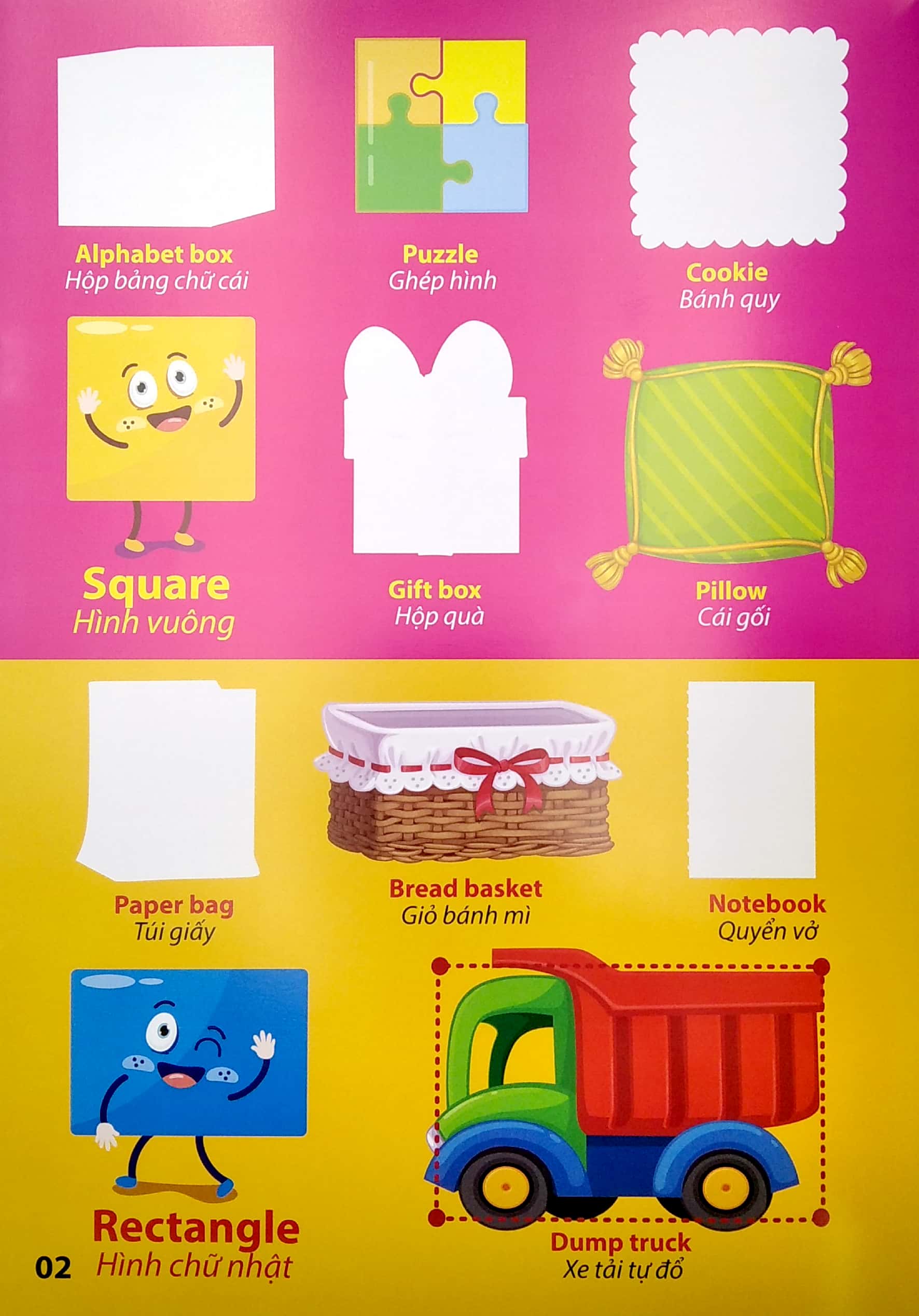 my first book stickers - số đếm hình dạng màu sắc - Ảnh 4