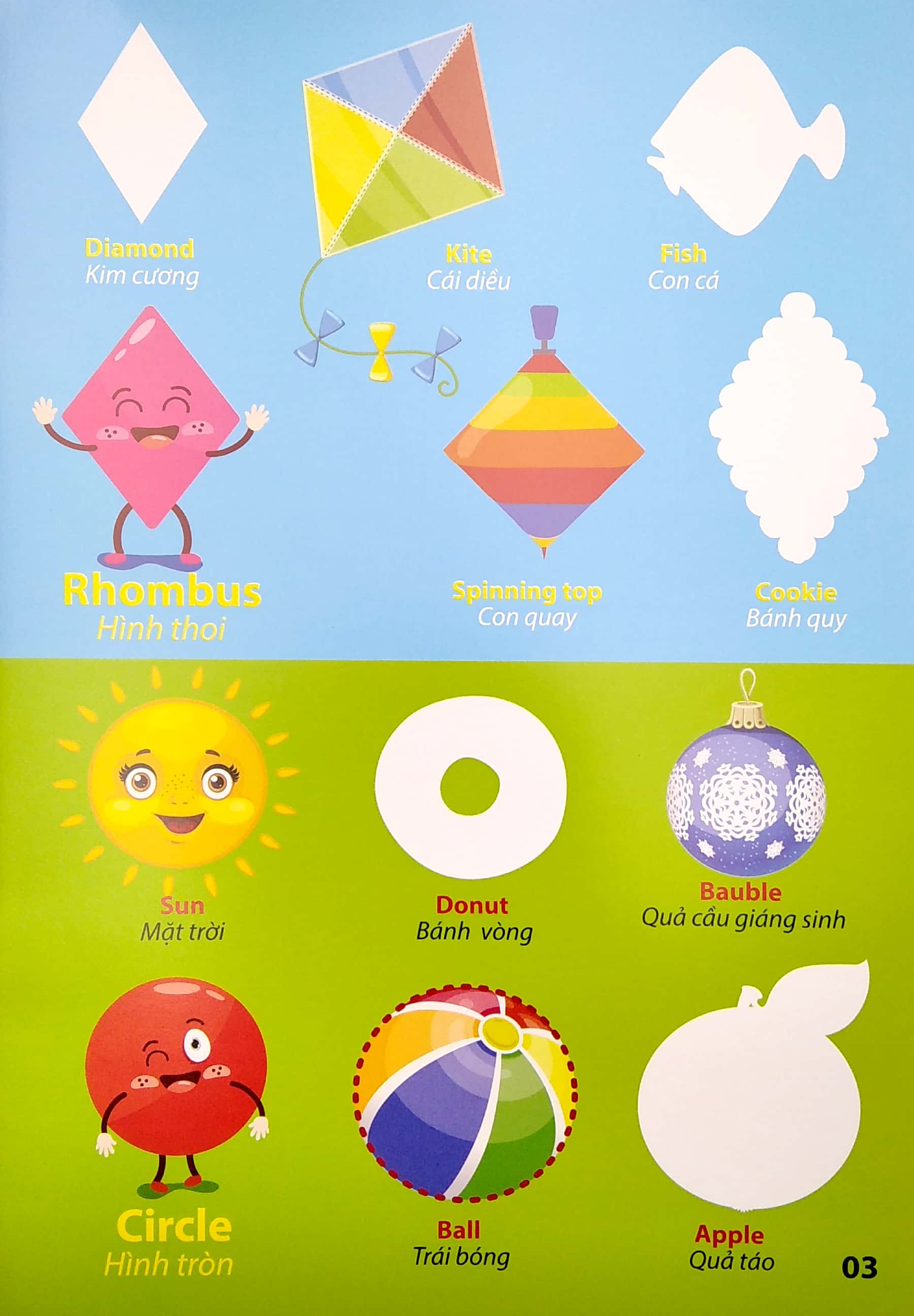 my first book stickers - số đếm hình dạng màu sắc - Ảnh 5