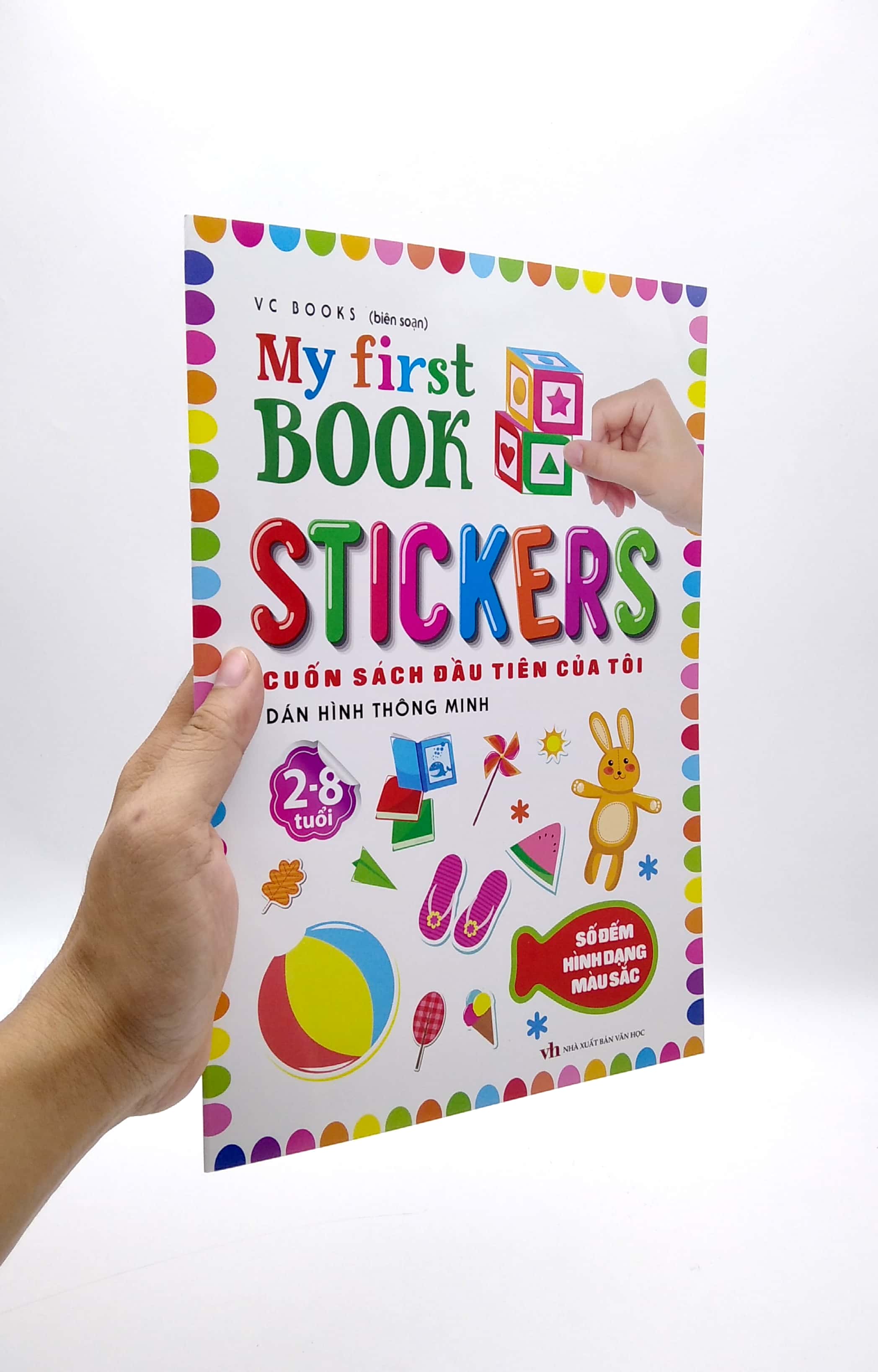 my first book stickers - số đếm hình dạng màu sắc - Ảnh 7