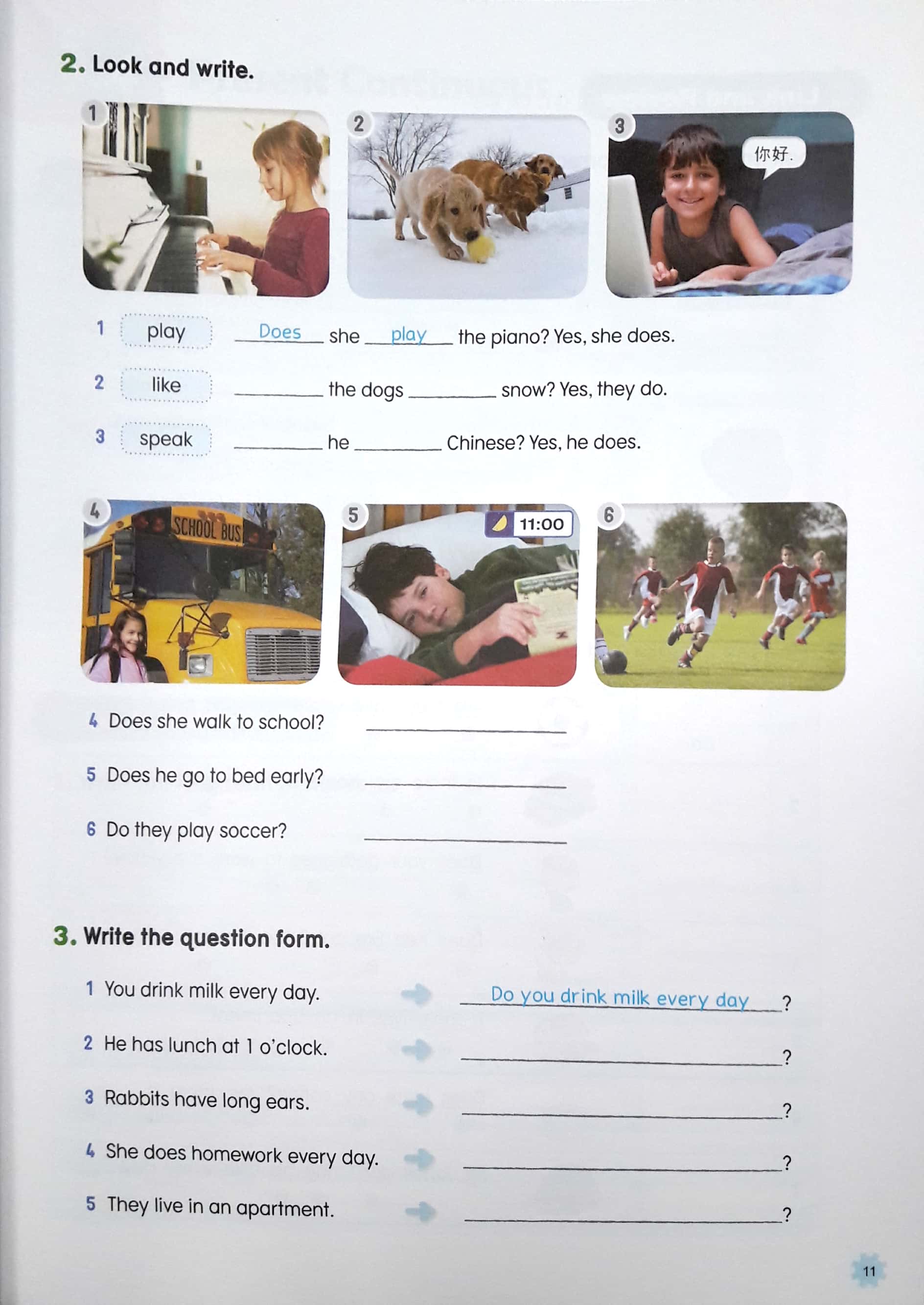 my first grammar 3 workbook - 2nd edition - Ảnh 11