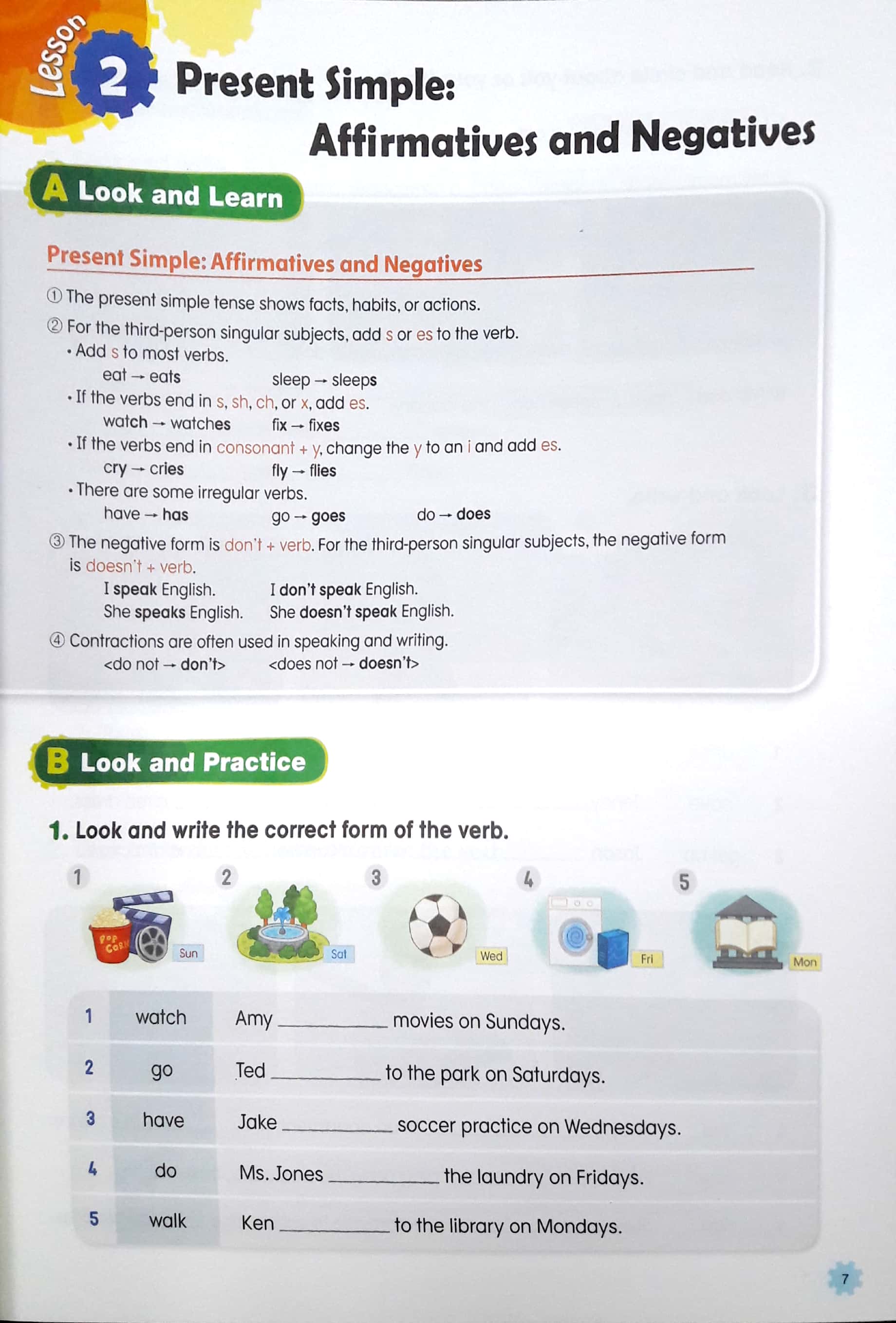 my first grammar 3 workbook - 2nd edition - Ảnh 7