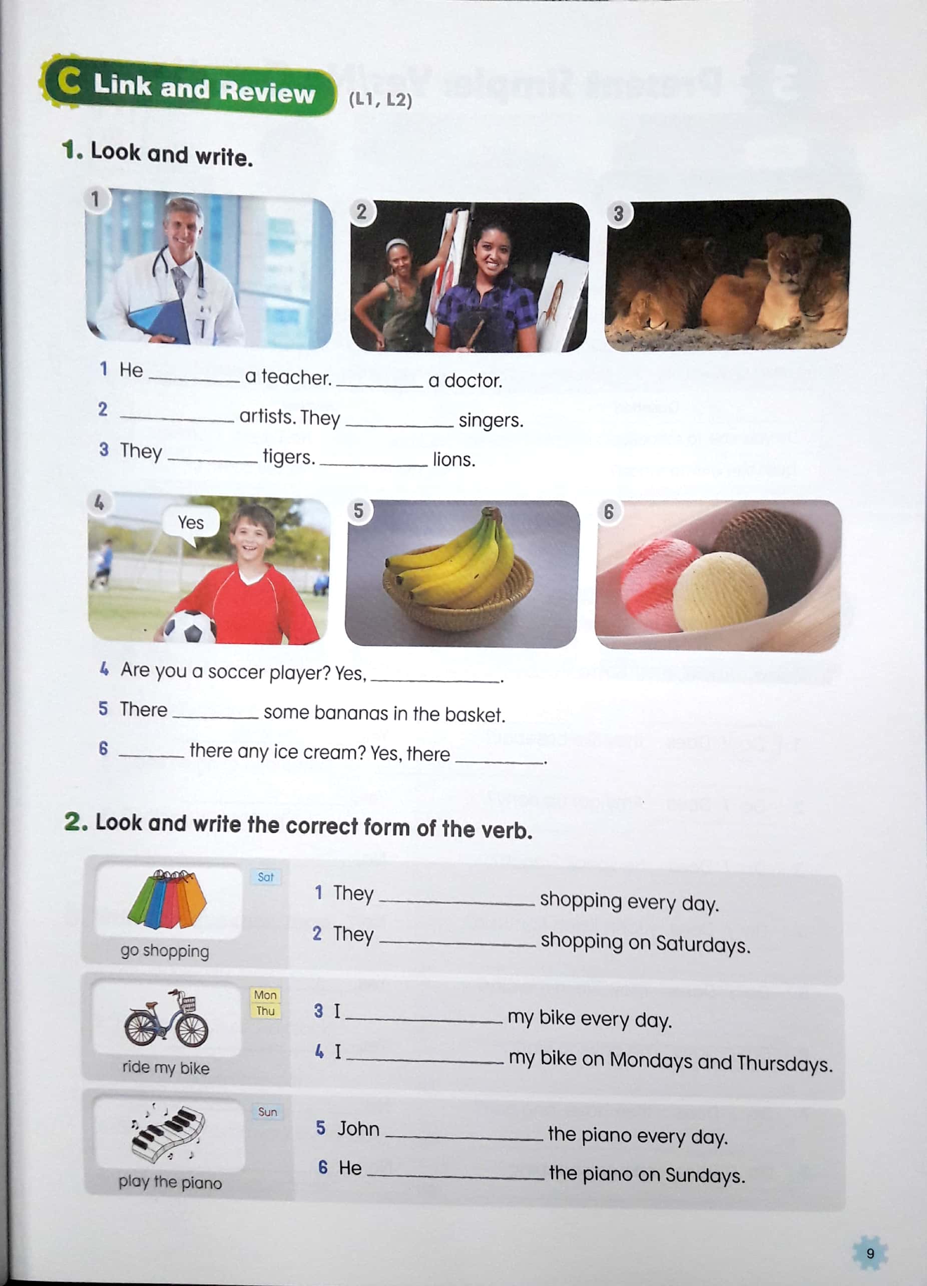 my first grammar 3 workbook - 2nd edition - Ảnh 9