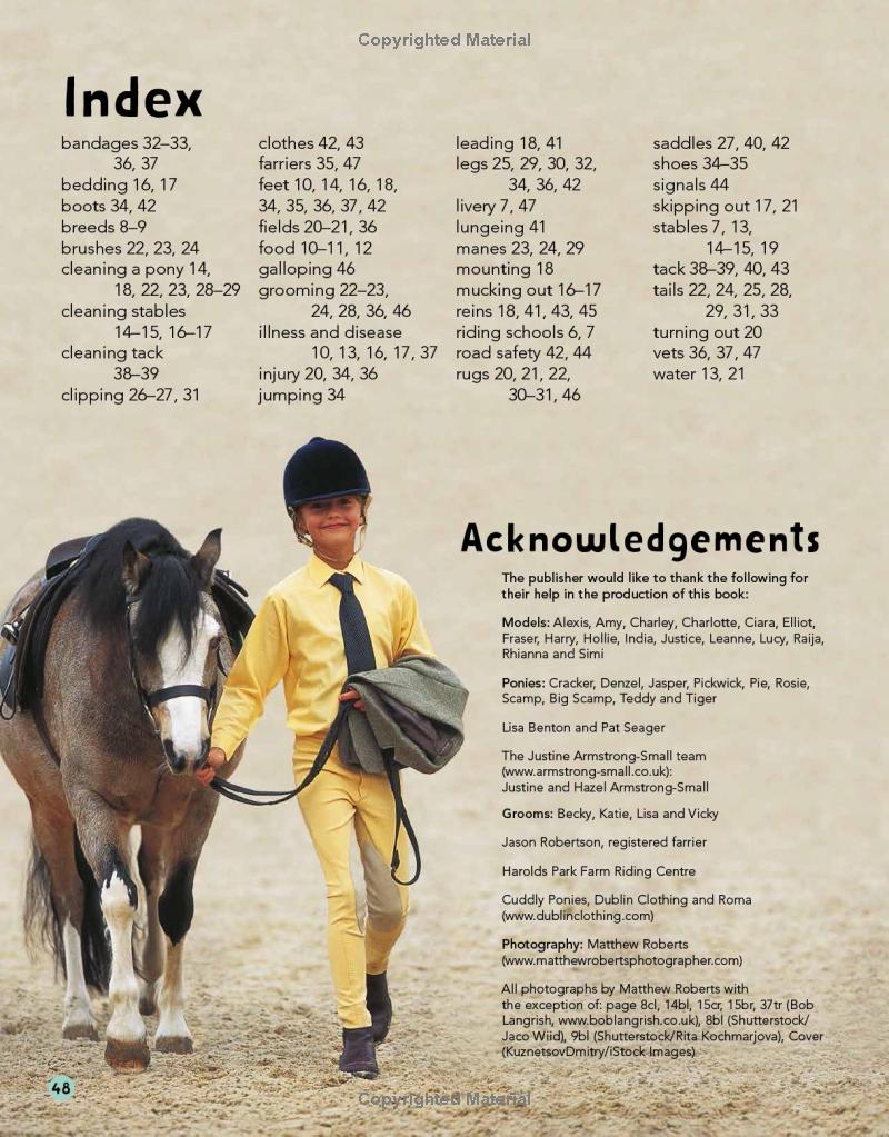 my first horse and pony care book - Ảnh 11