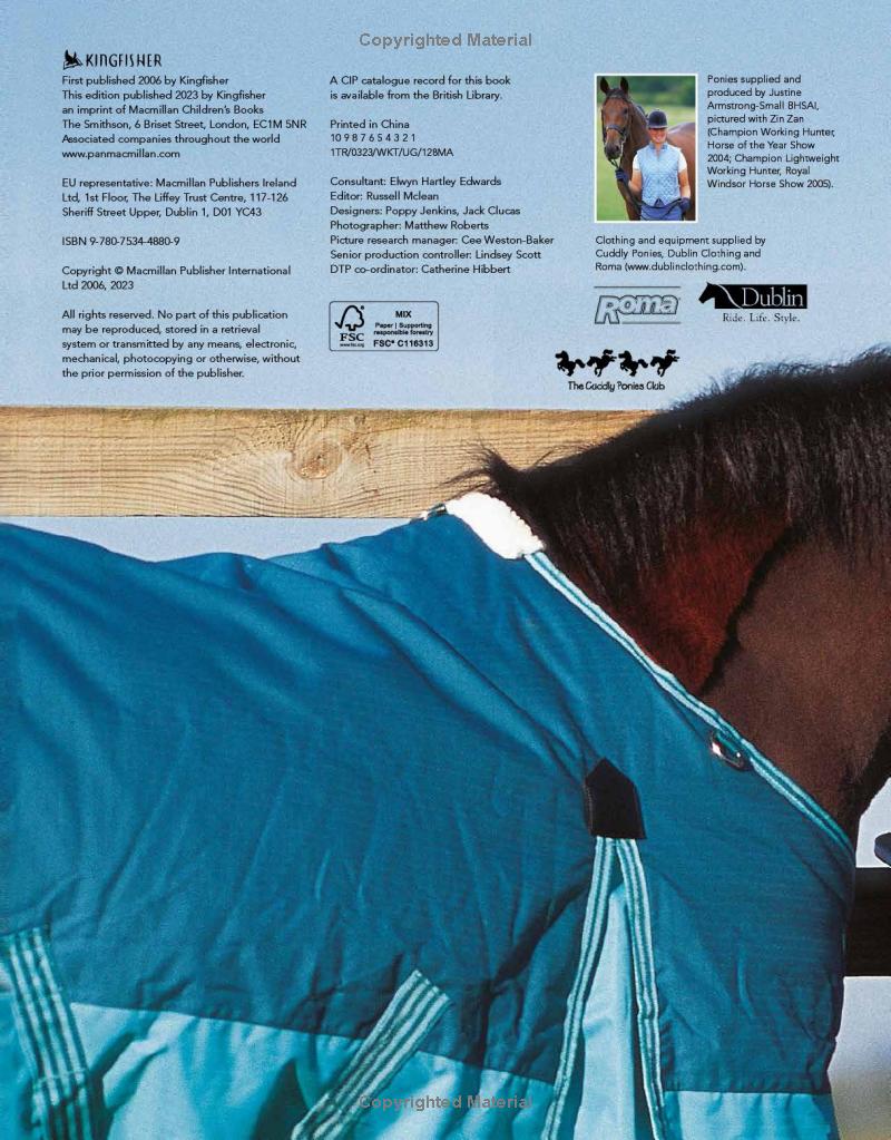 my first horse and pony care book - Ảnh 4