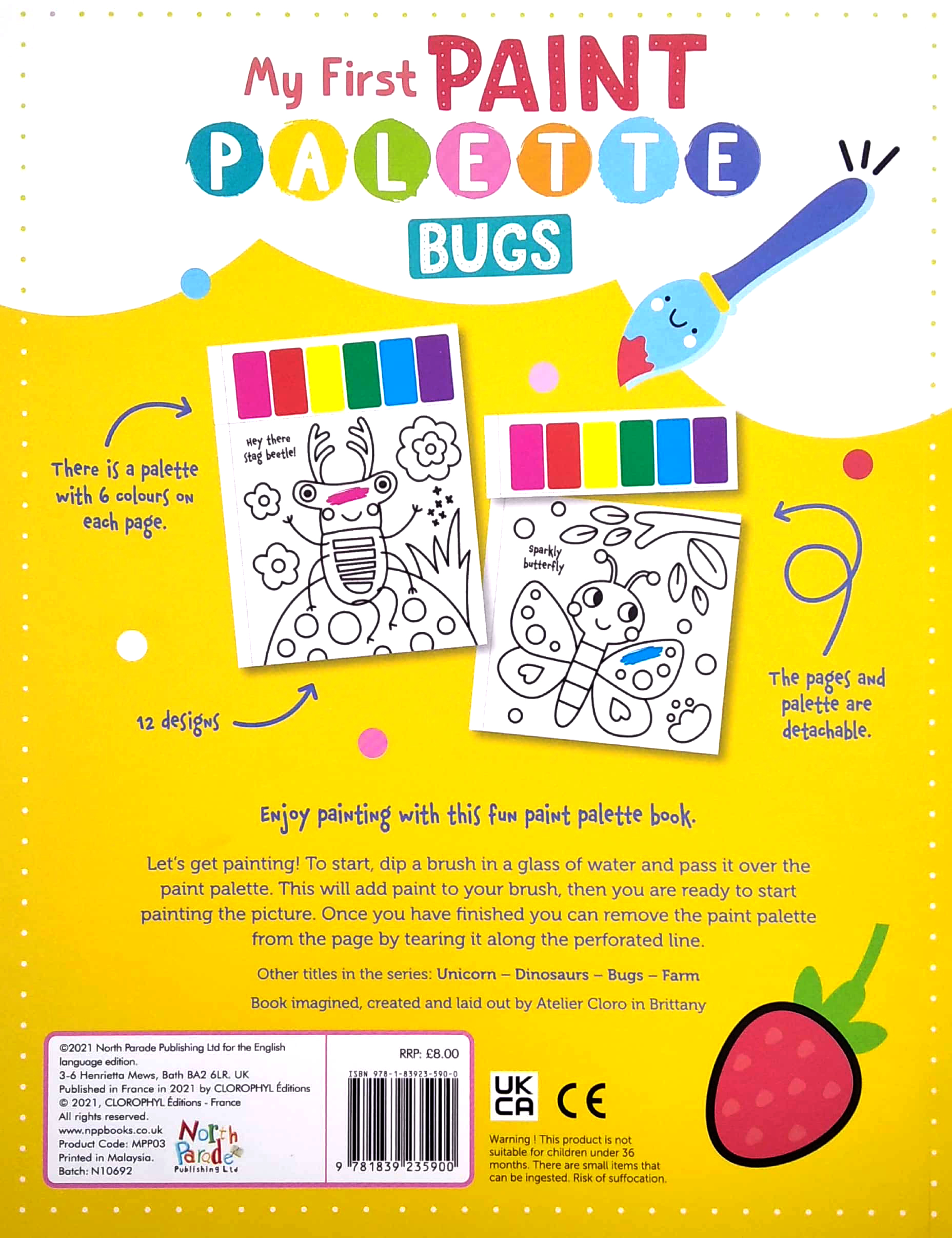 my first paint palette: bugs - Ảnh 6