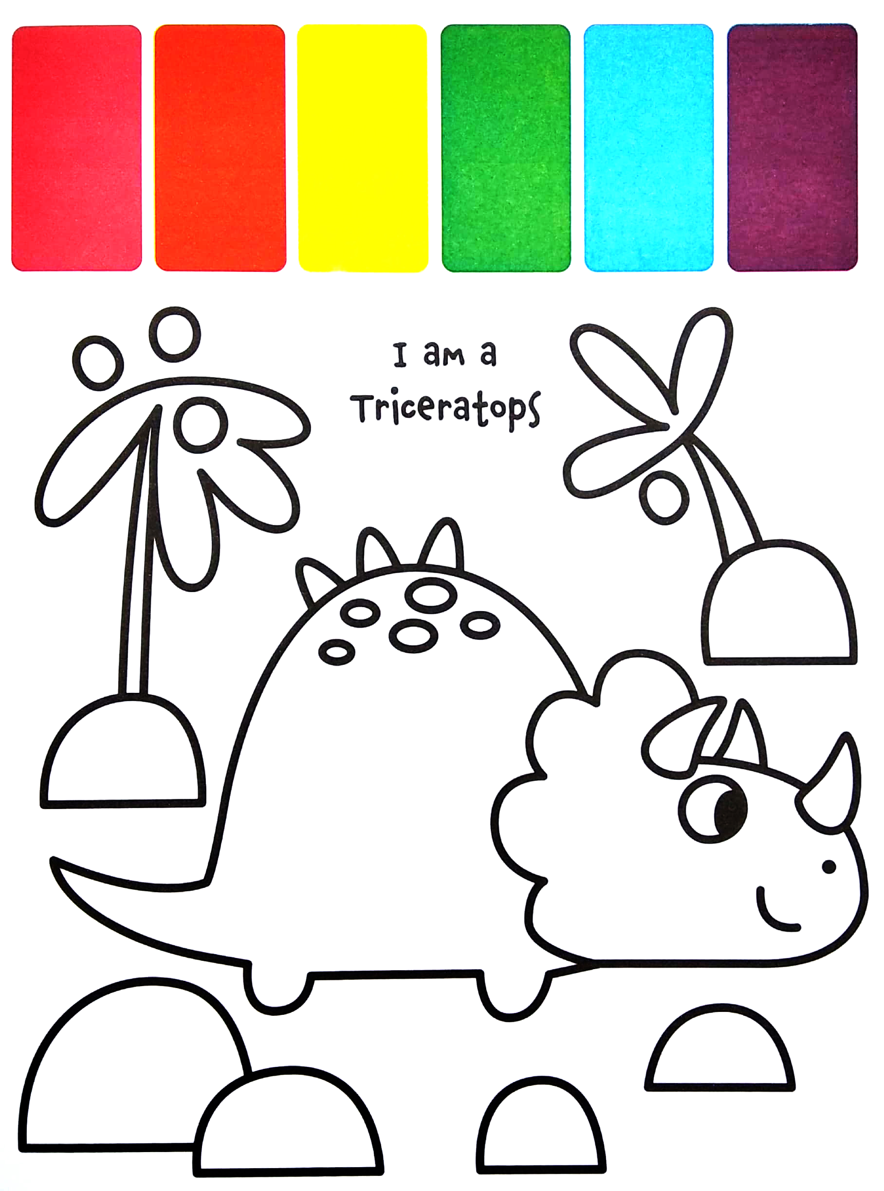 my first paint palette: dinosaurs - Ảnh 4