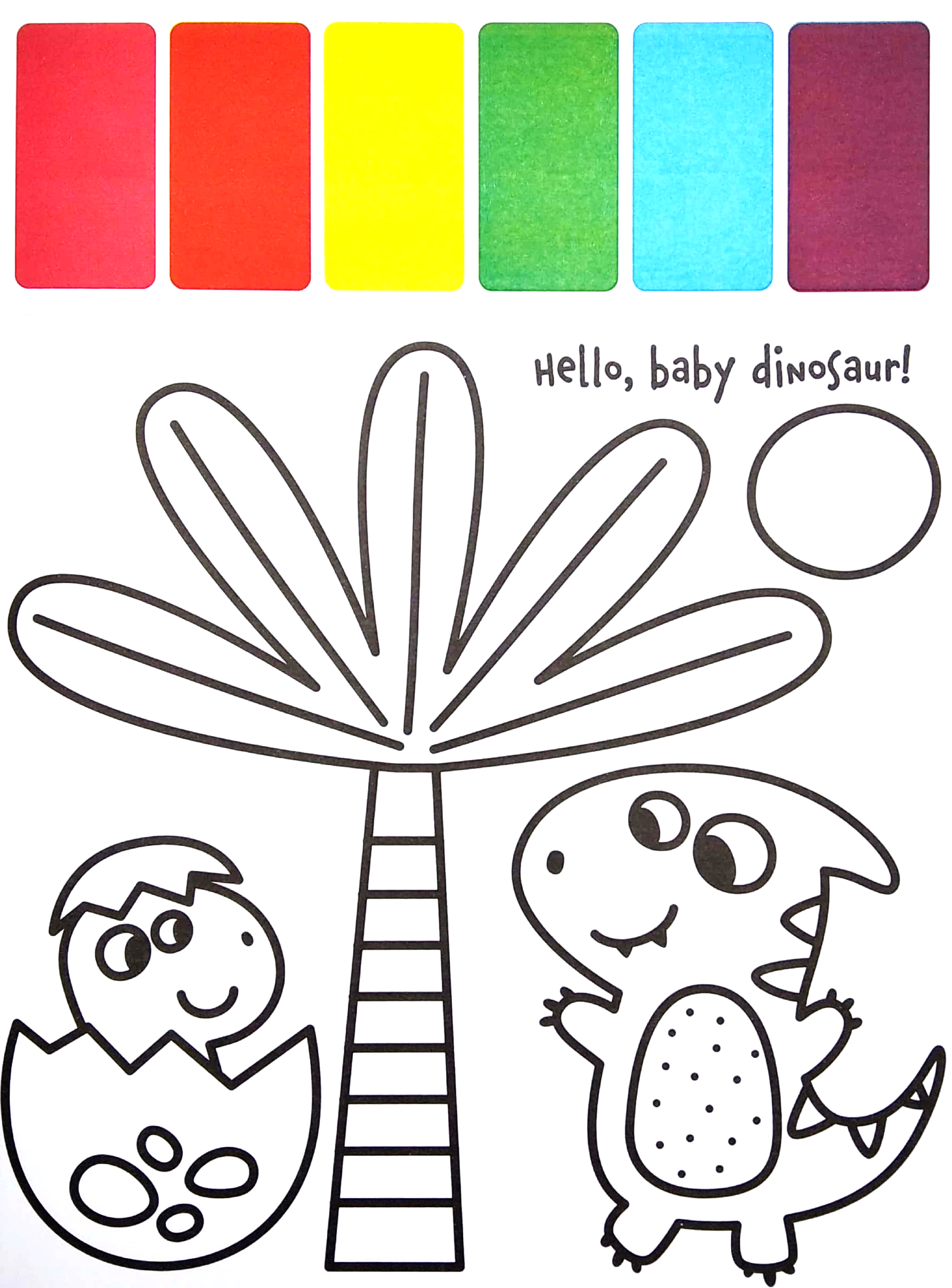 my first paint palette: dinosaurs - Ảnh 5