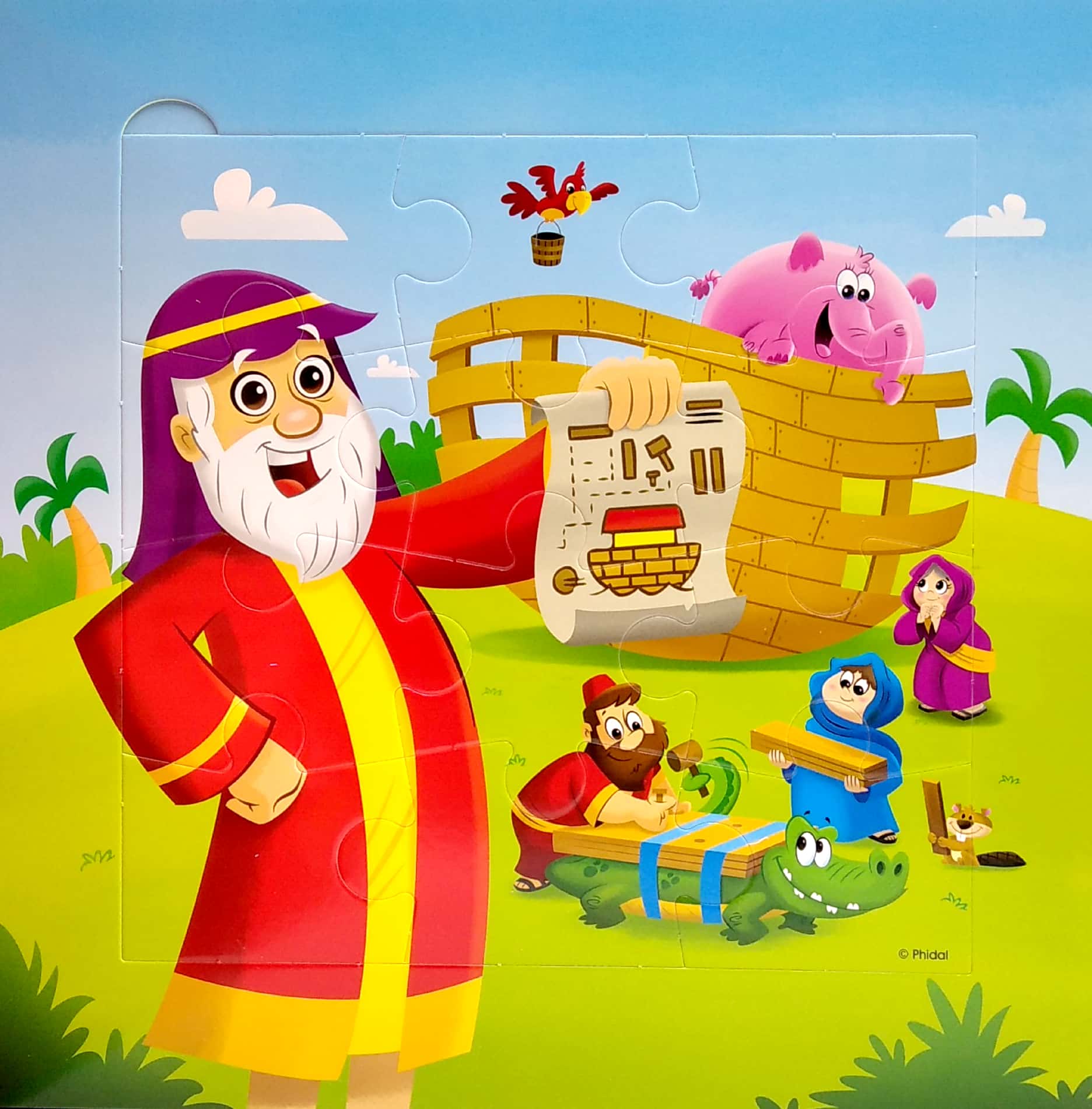 my first puzzle book: noah's ark - Ảnh 4